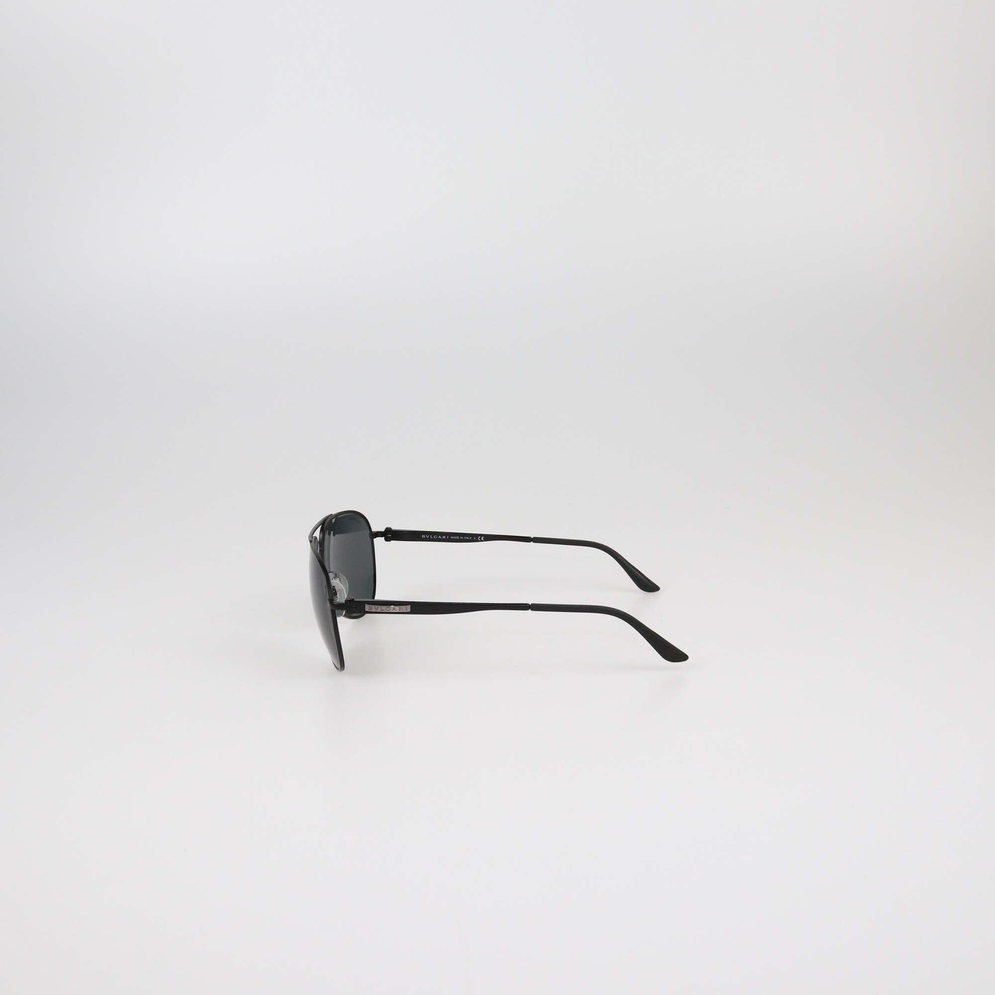 Bvlgari Black Aviator Sunglasses Womens Bvlgari
