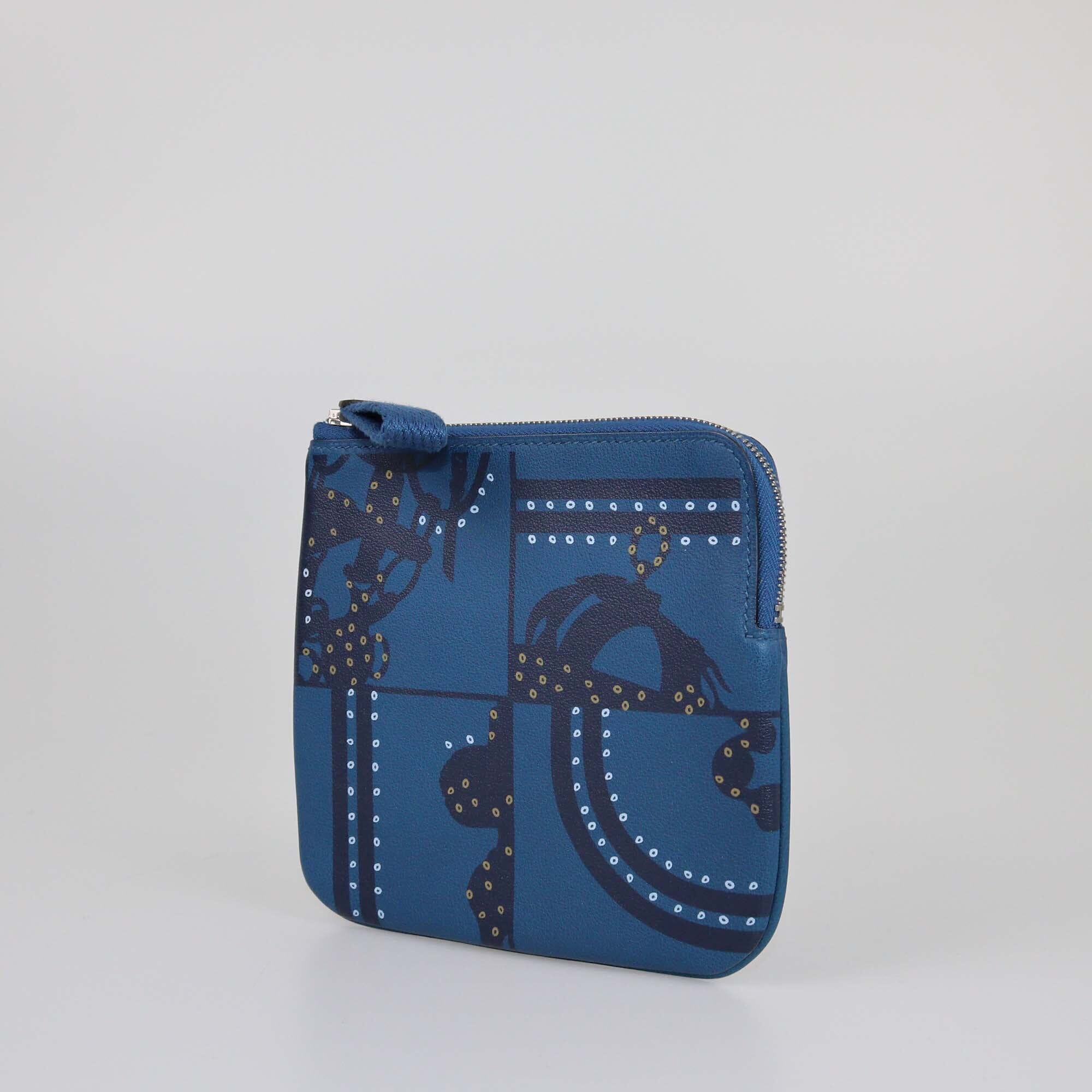 Hermes Swift Brides de Gala en Desordre & Tattoo Shibori Carre Pocket Pouch Womens Hermes