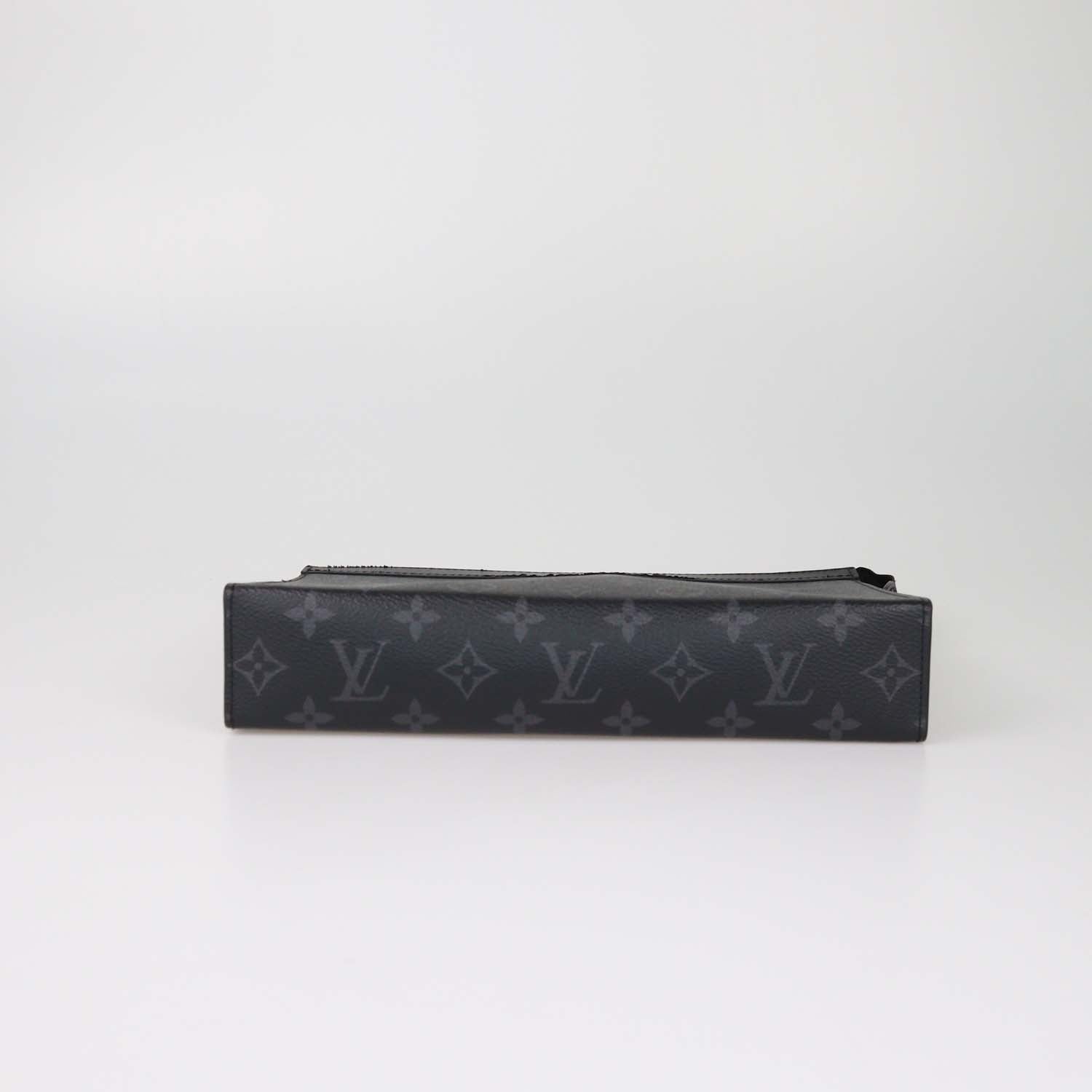 Louis Vuitton Monogram Eclipse Canvas Pochette Voyage MM