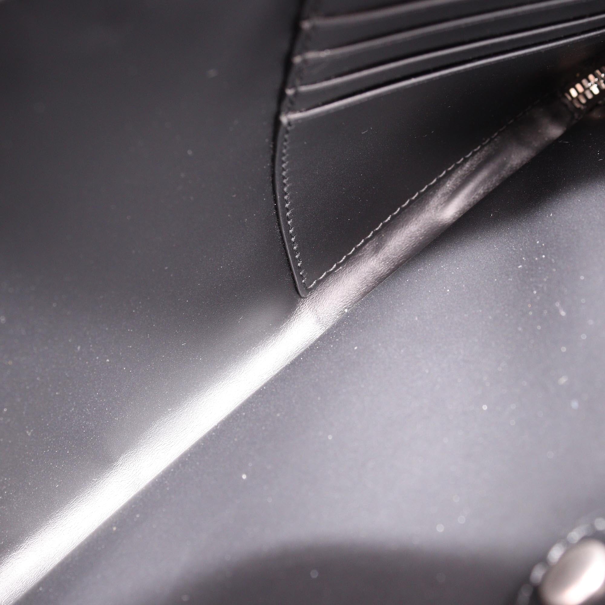 Bottega Veneta Black Intrecciato Document Case Clutch Mens Bottega Veneta