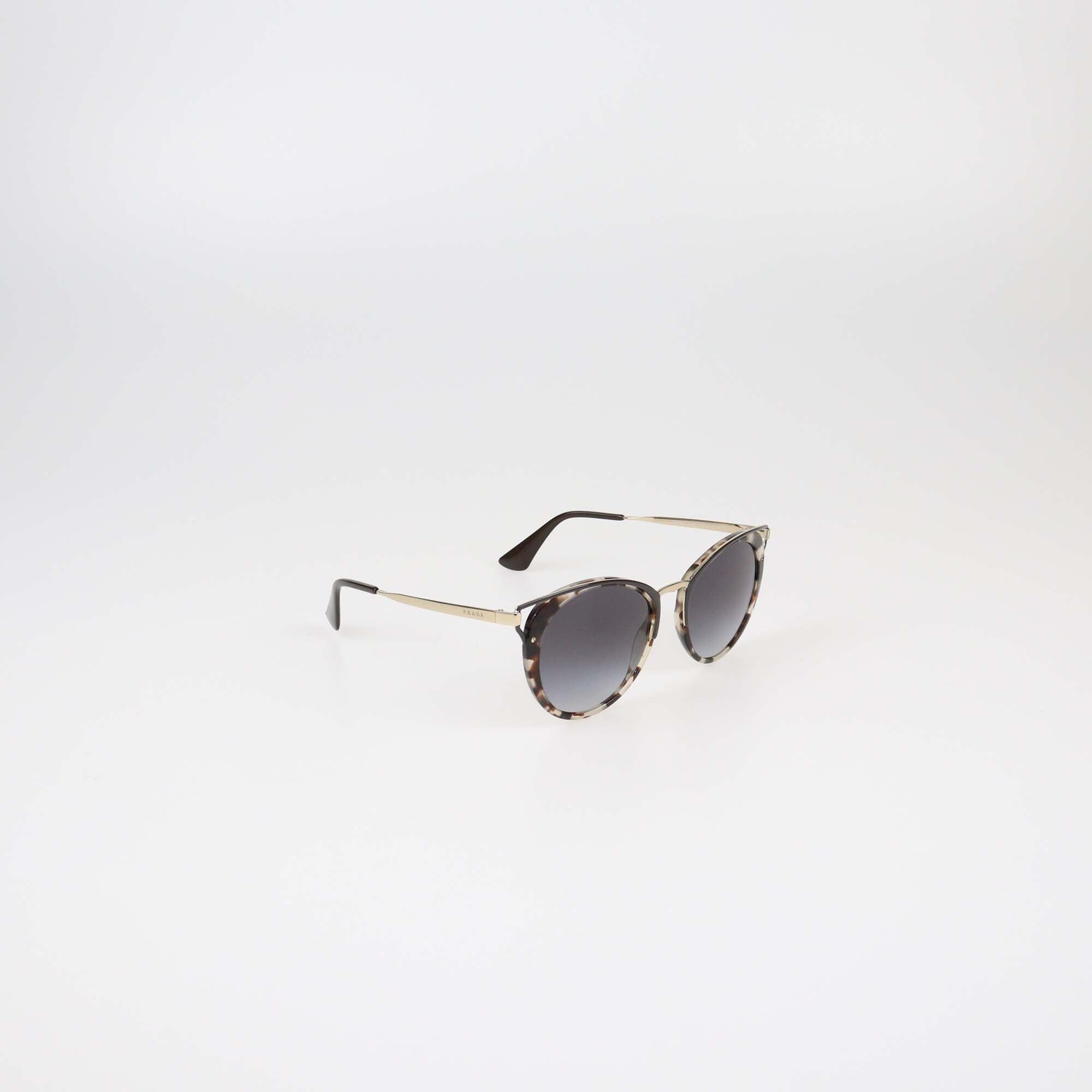 Prada Tortoise/Burgundy Gradient Cat Eye Sunglasses Womens Prada