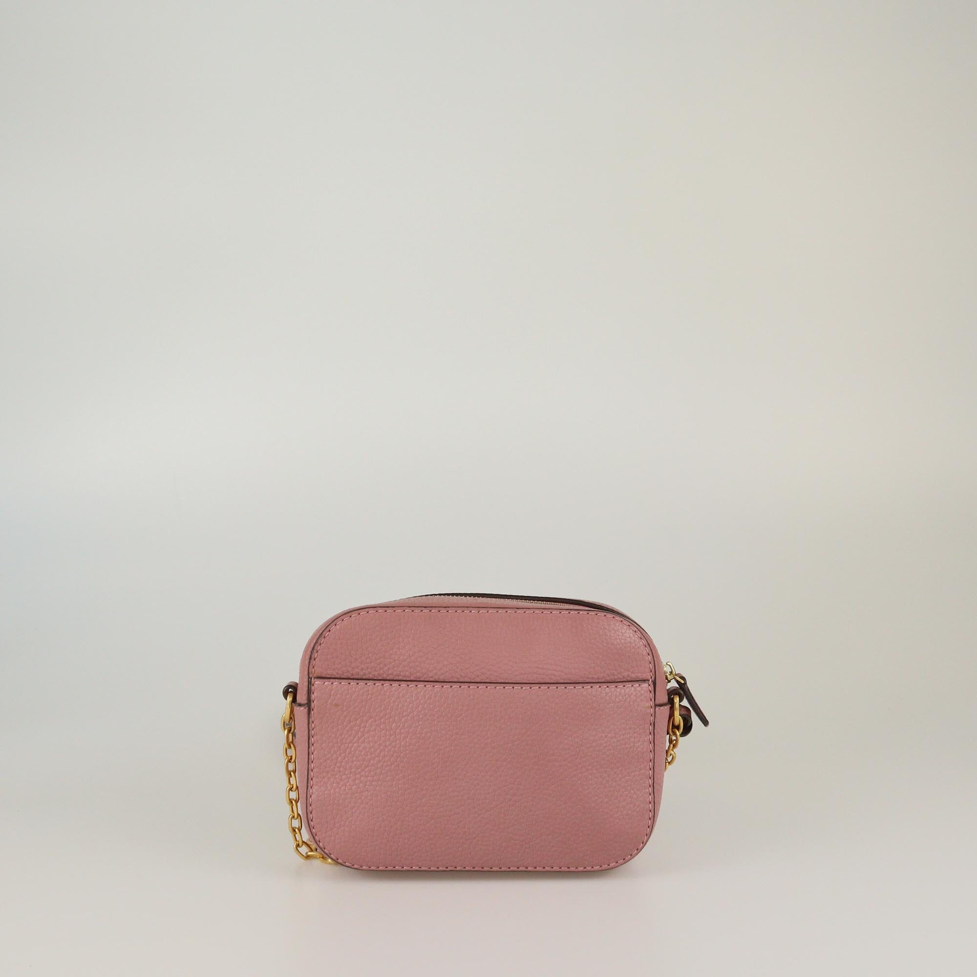 Tory Burch Pink McGraw Camera Crossbody Bag Womens Tory Burch
