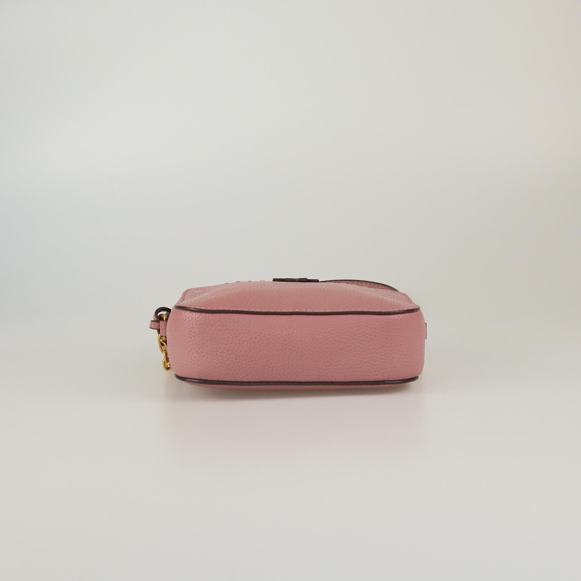Tory Burch Pink McGraw Camera Crossbody Bag Womens Tory Burch