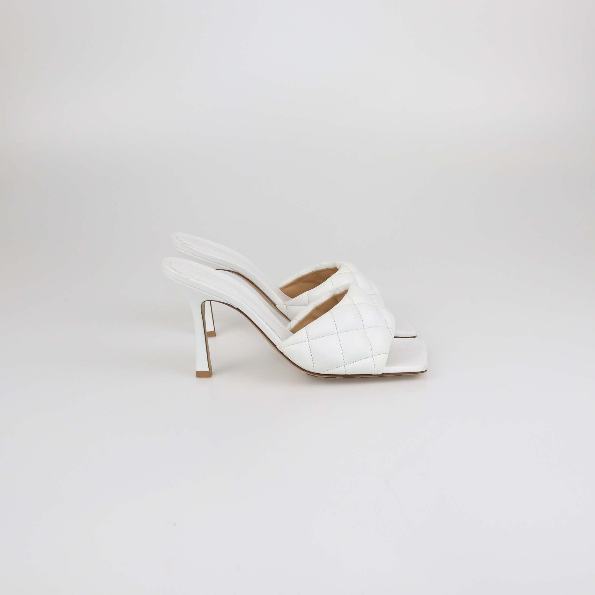 Bottega Veneta Offwhite Lido Slide Sandals Womens Bottega Veneta