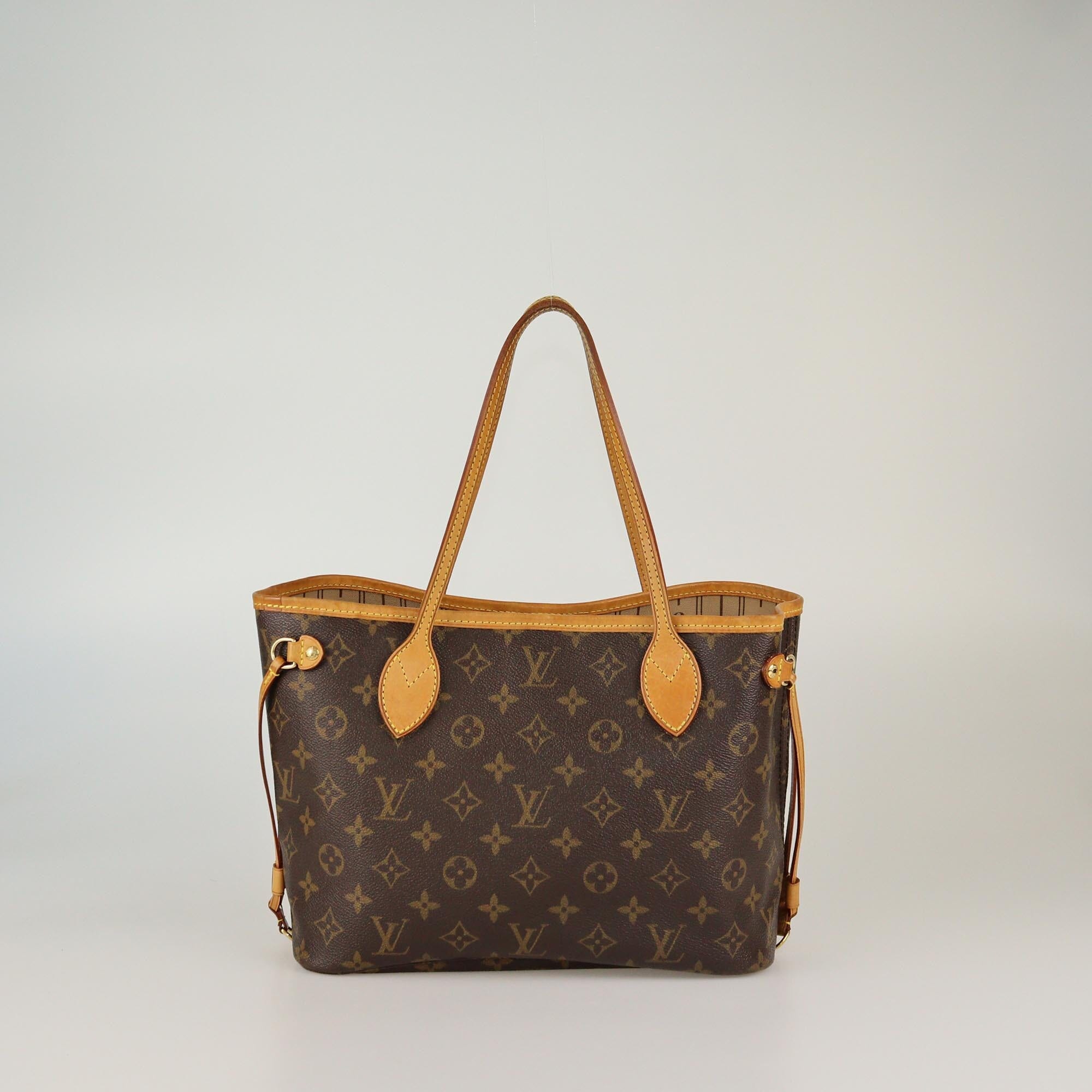 Louis Vuitton Monogram Neverfull PM Bag Womens Louis Vuitton