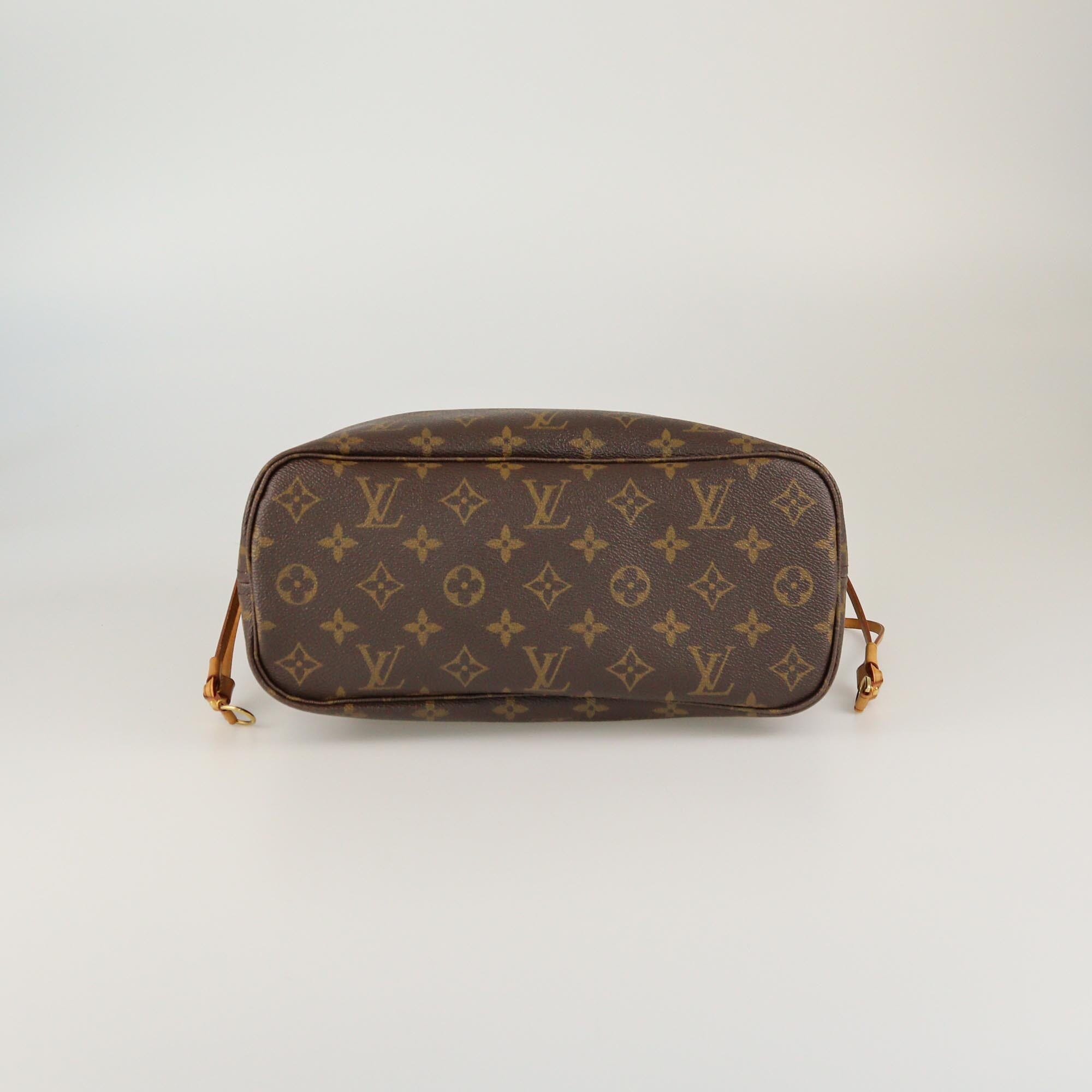 Louis Vuitton Monogram Neverfull PM Bag Womens Louis Vuitton