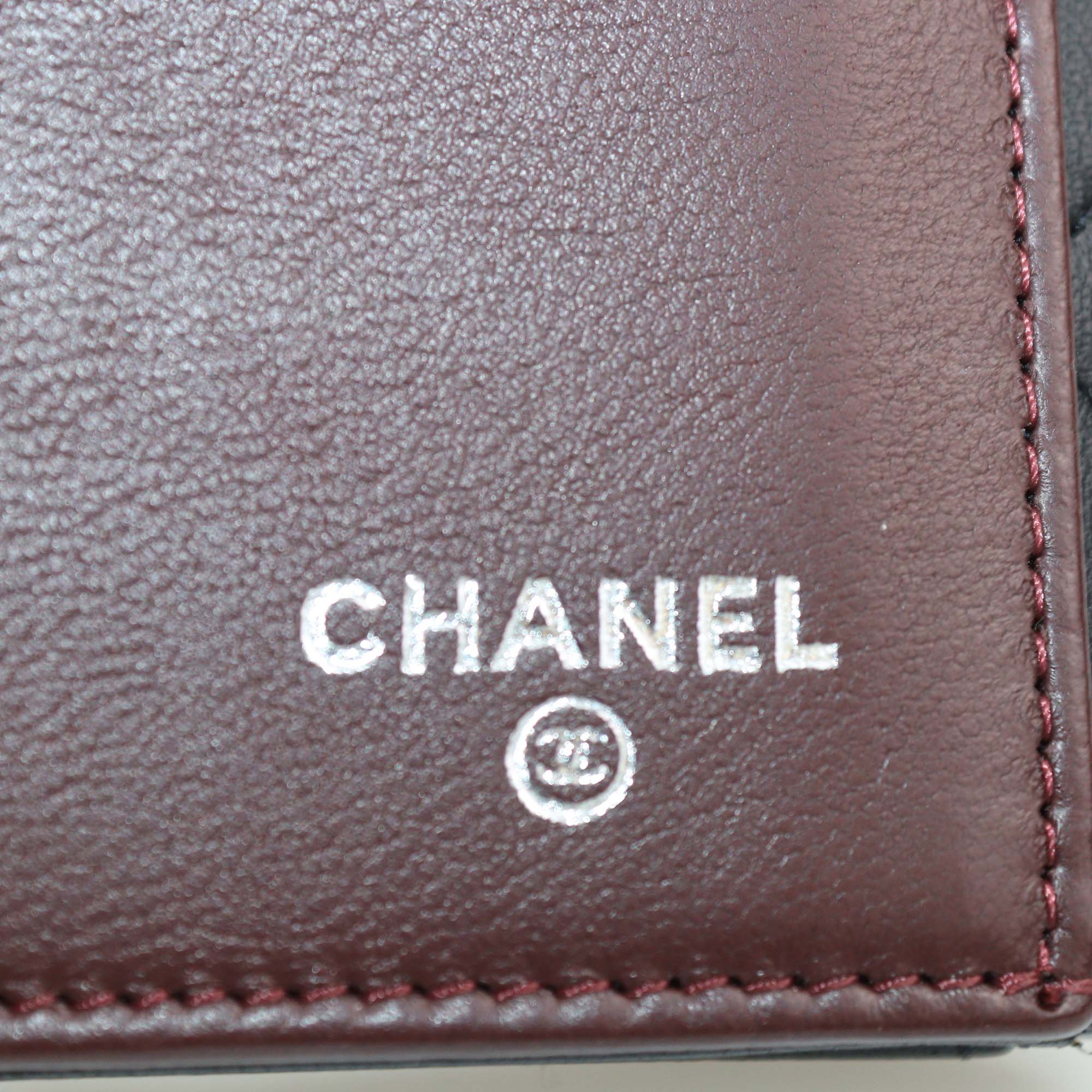 Chanel Black Quilted Leather CC Flap Continental Wallet