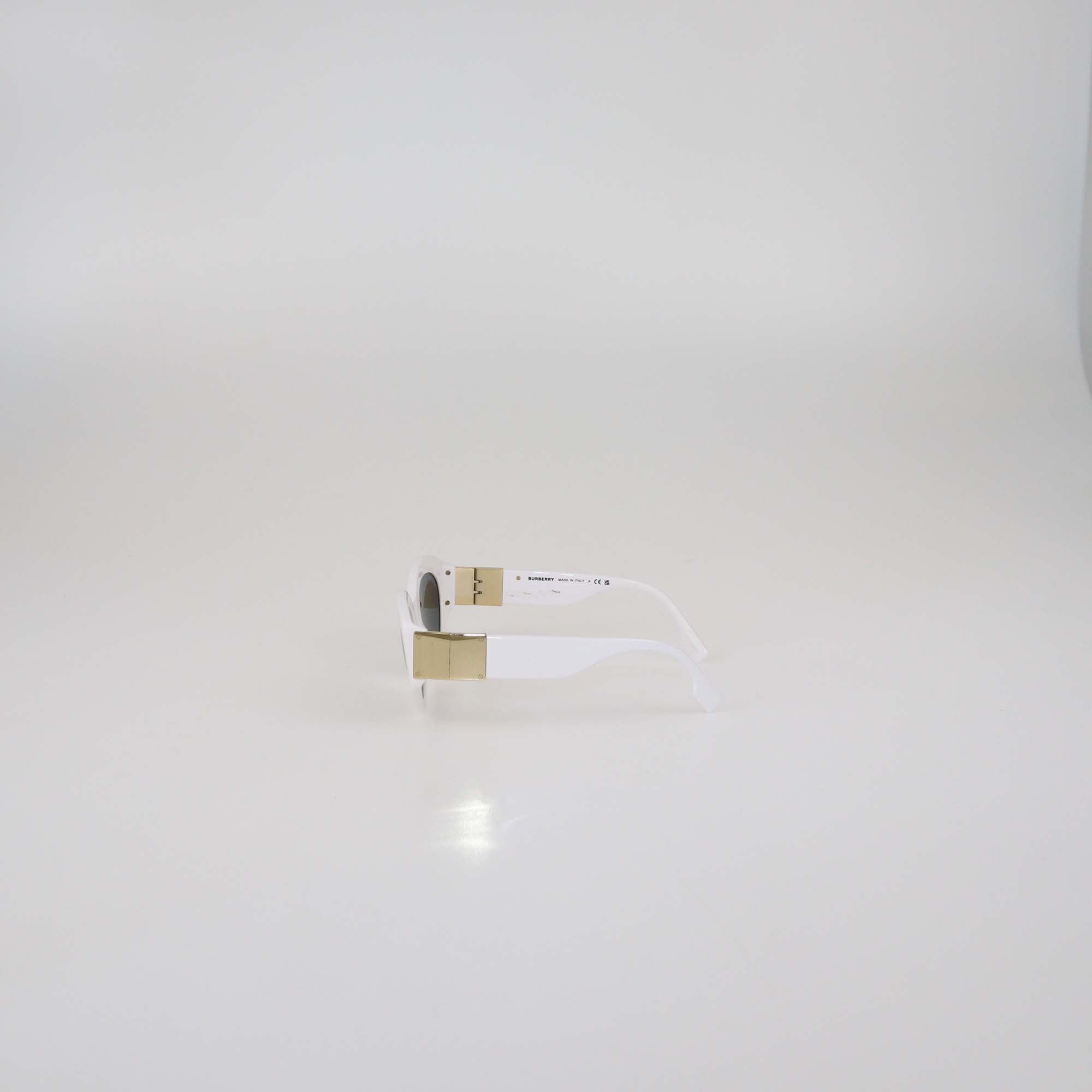 Burberry White/Black Butterfly Sunglasses