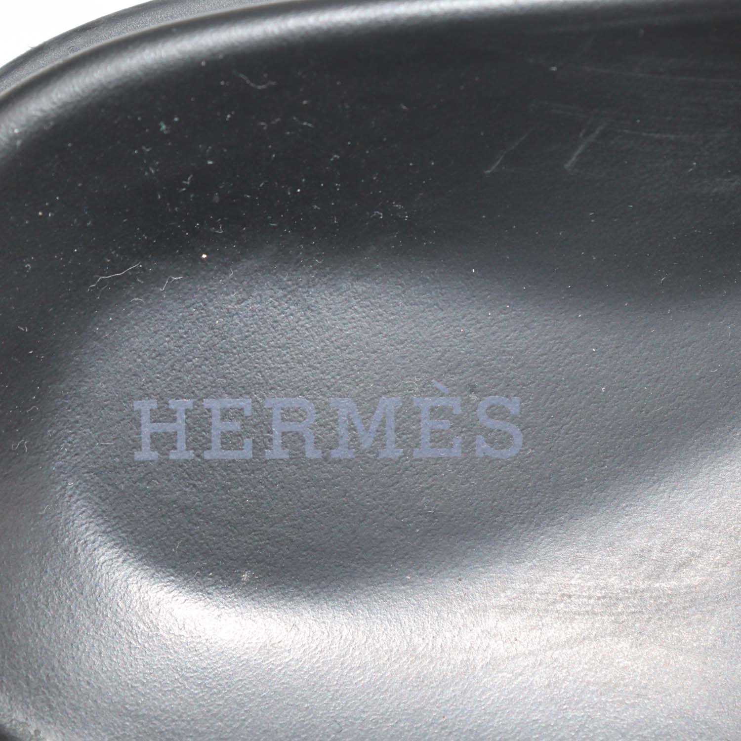 Hermes Beige Suede Go Mules