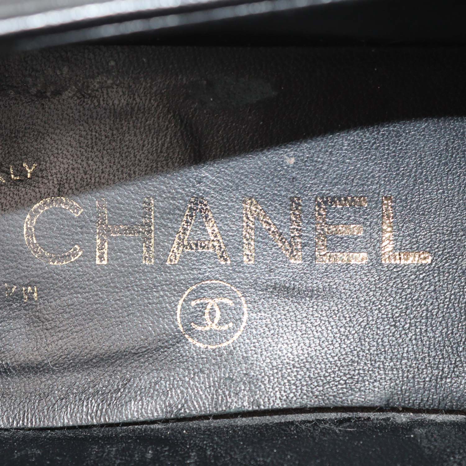 Chanel Black Quilted Leather CC Turnlock Loafers