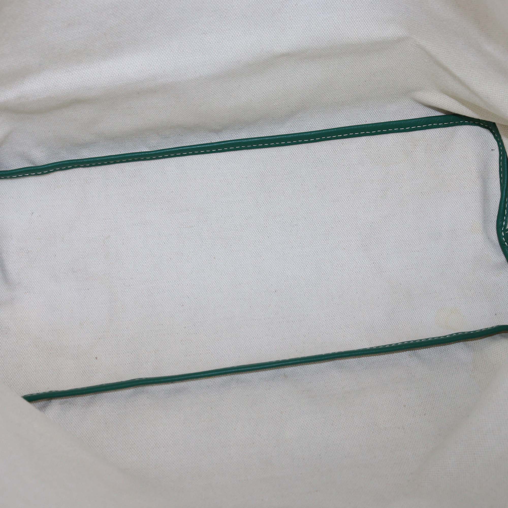 Goyard Green Goyardine Saint Louis PM Bag