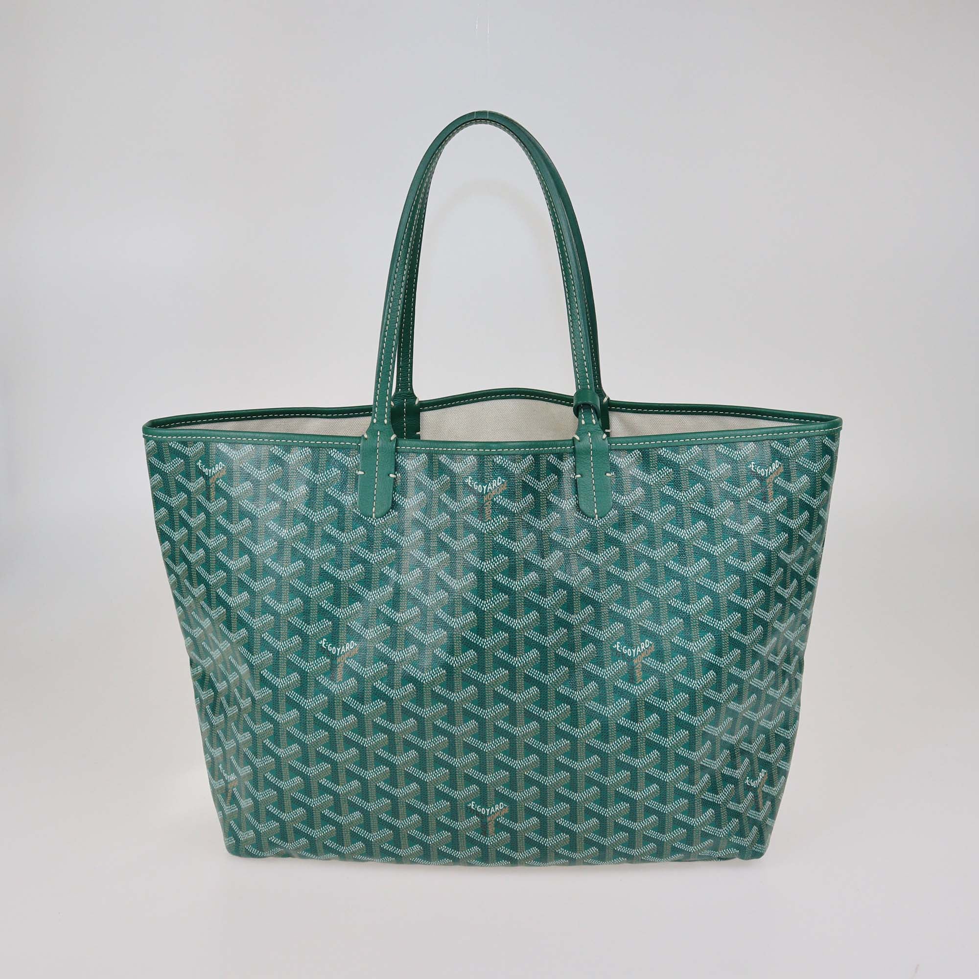 Goyard Green Goyardine Saint Louis PM Bag
