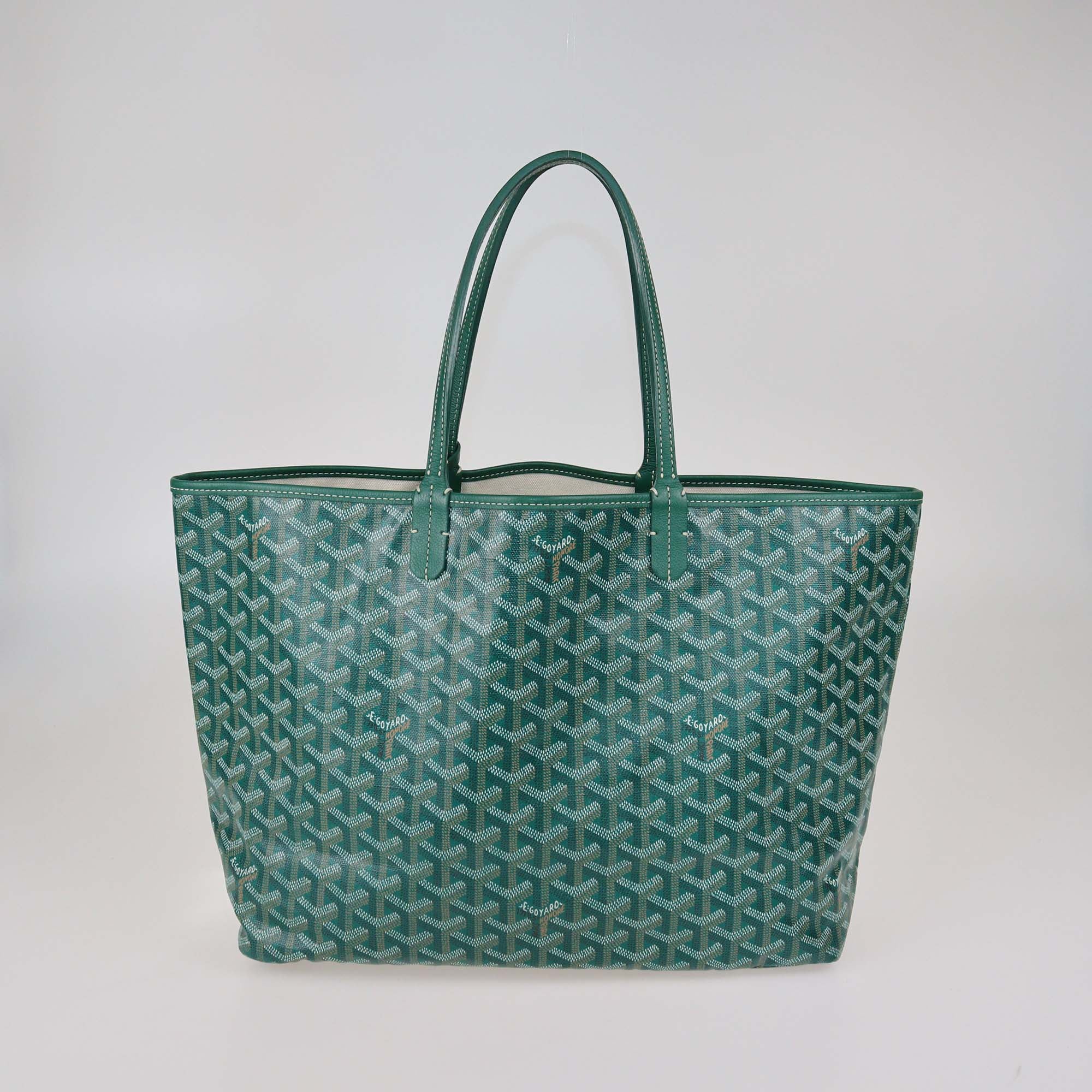Goyard Green Goyardine Saint Louis PM Bag