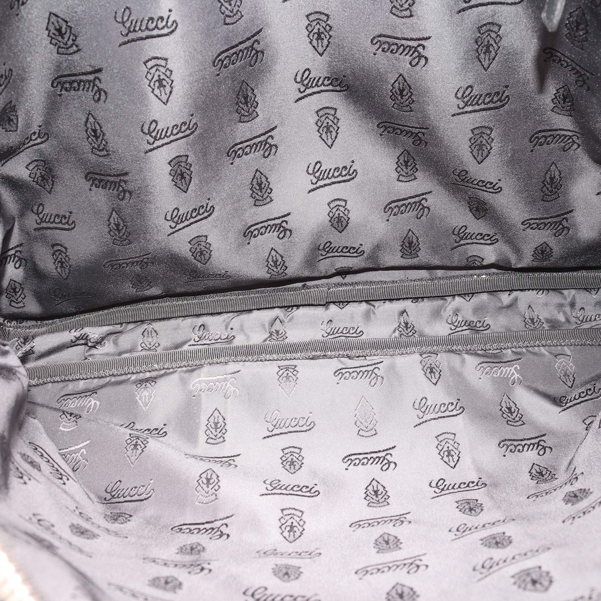 Gucci Black Guccissima Business Bag