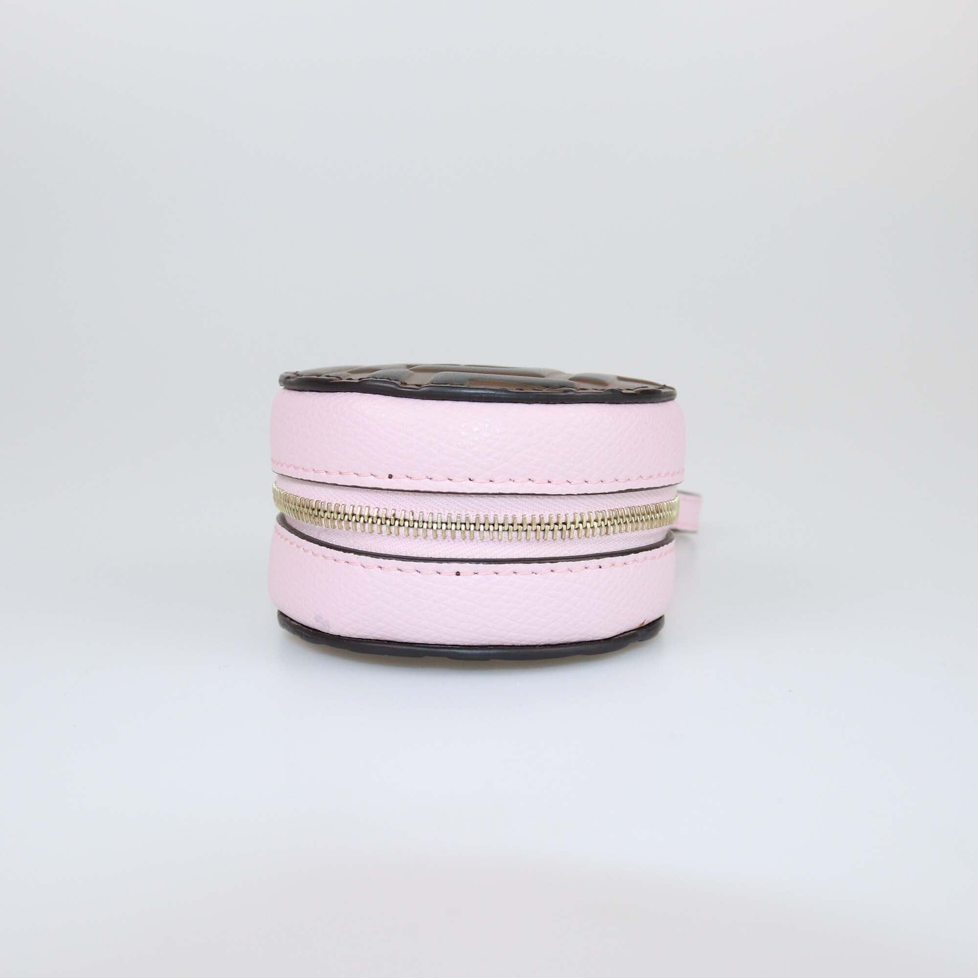 Fendi Tobacco/Fendi FF Round Coin Purse Womens Fendi