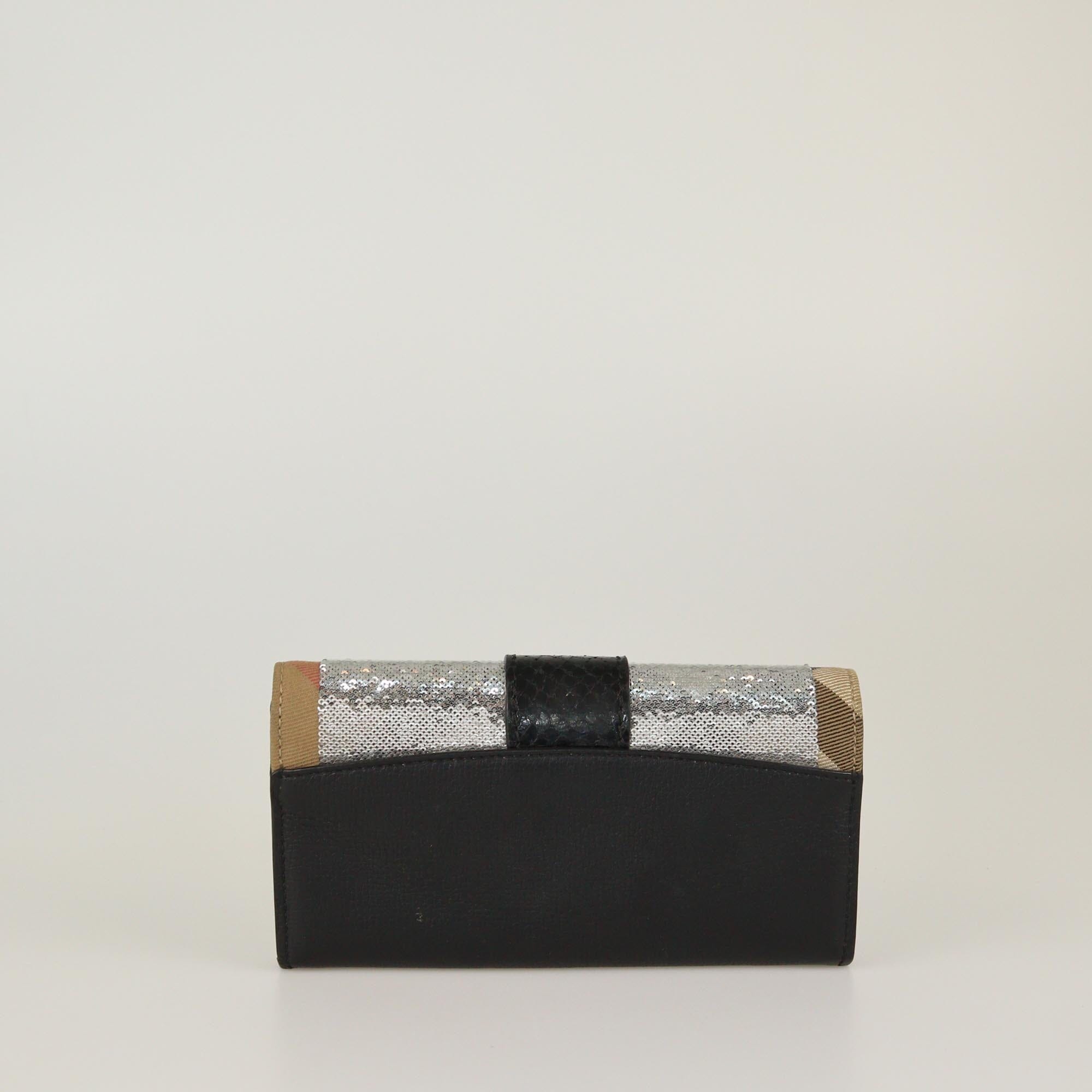 Burberry Multicolor Buckle Continental Wallet Womens Burberry