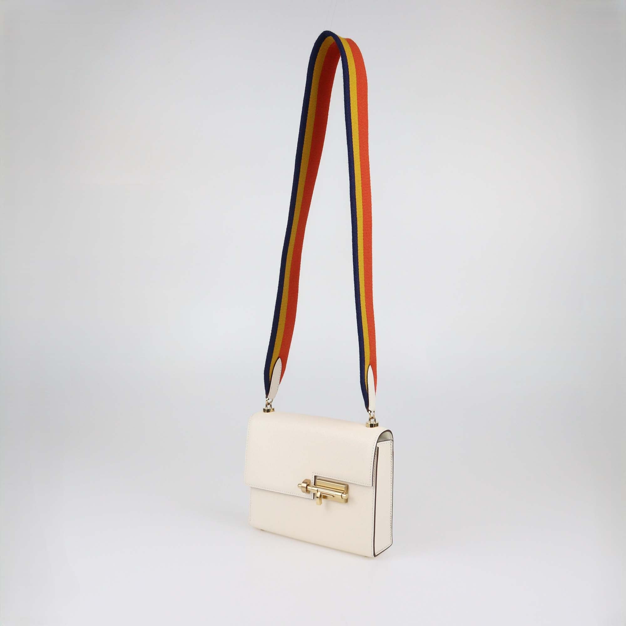 Hermes Nata Mysore Leather Mini Verrou Chaine Bag