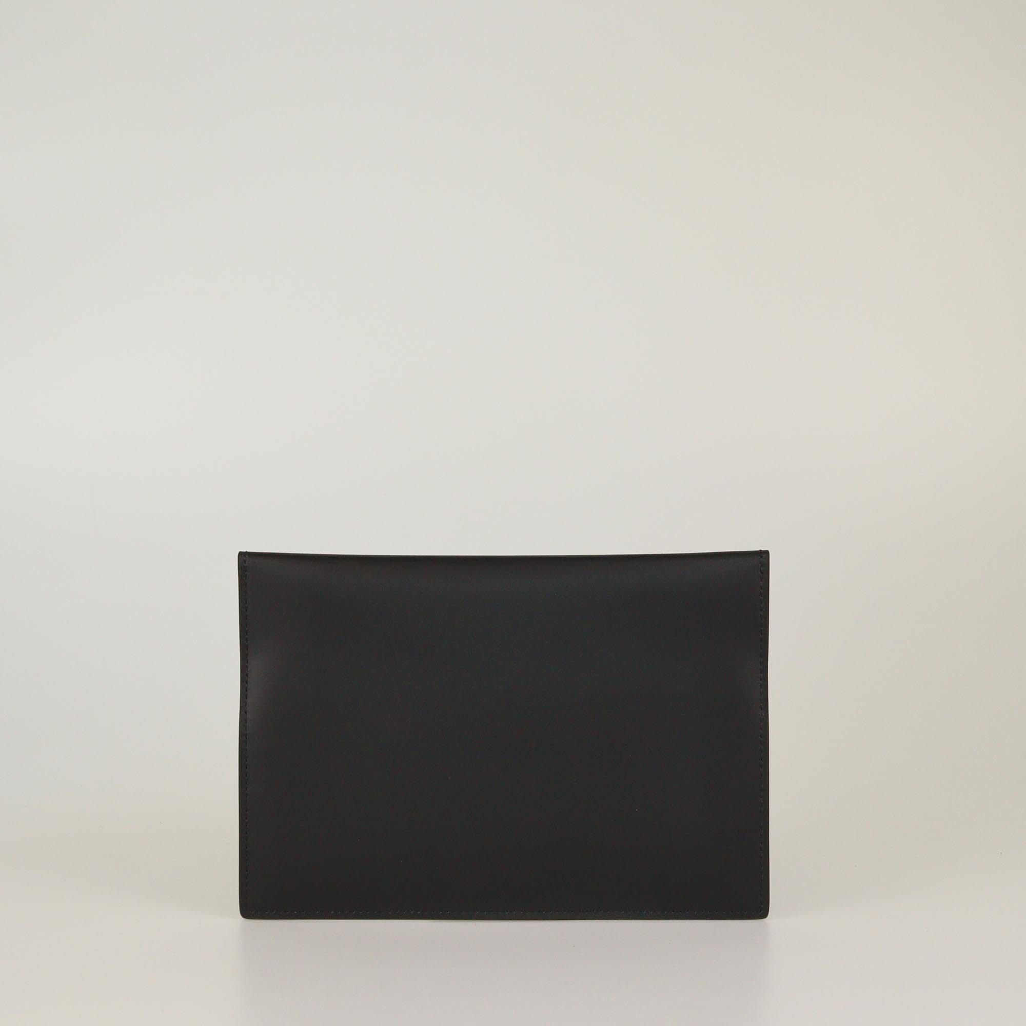 Giuseppe Zanotti Black Alligator Trim Flap Pouch Womens Giuseppe Zanotti