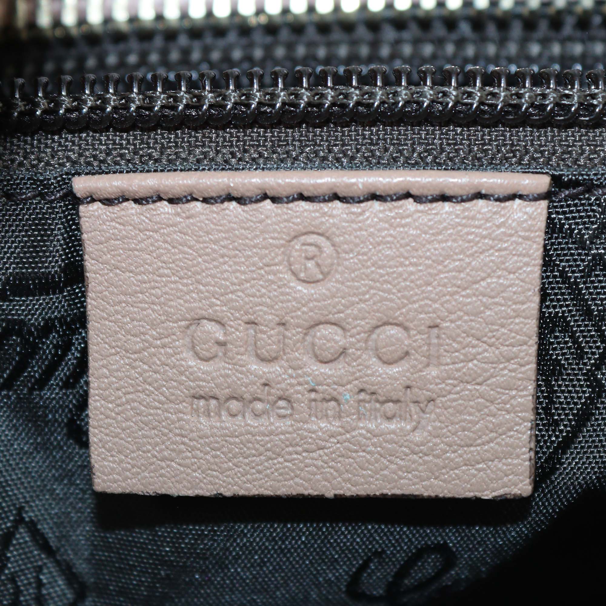 Gucci Beige Guccissima Leather Small Messenger Bag