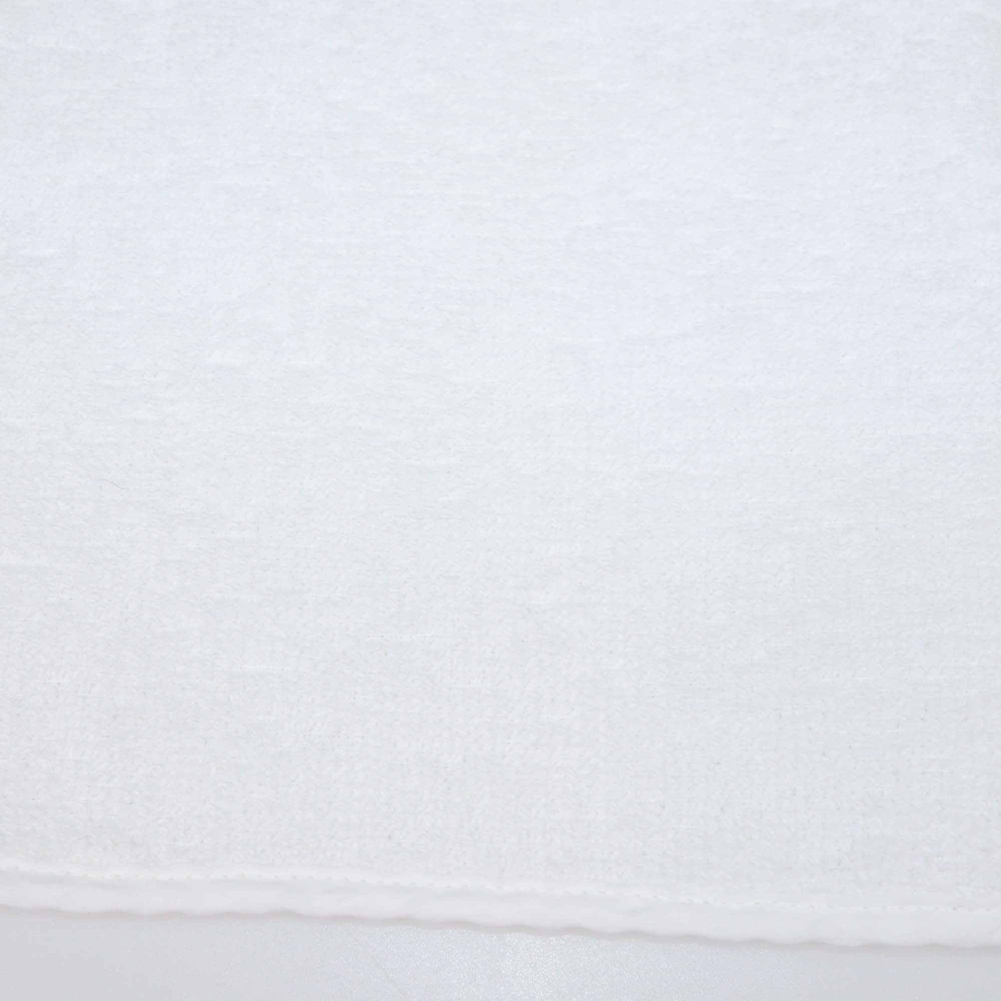Hermes White Cotton Cabriole Washcloth