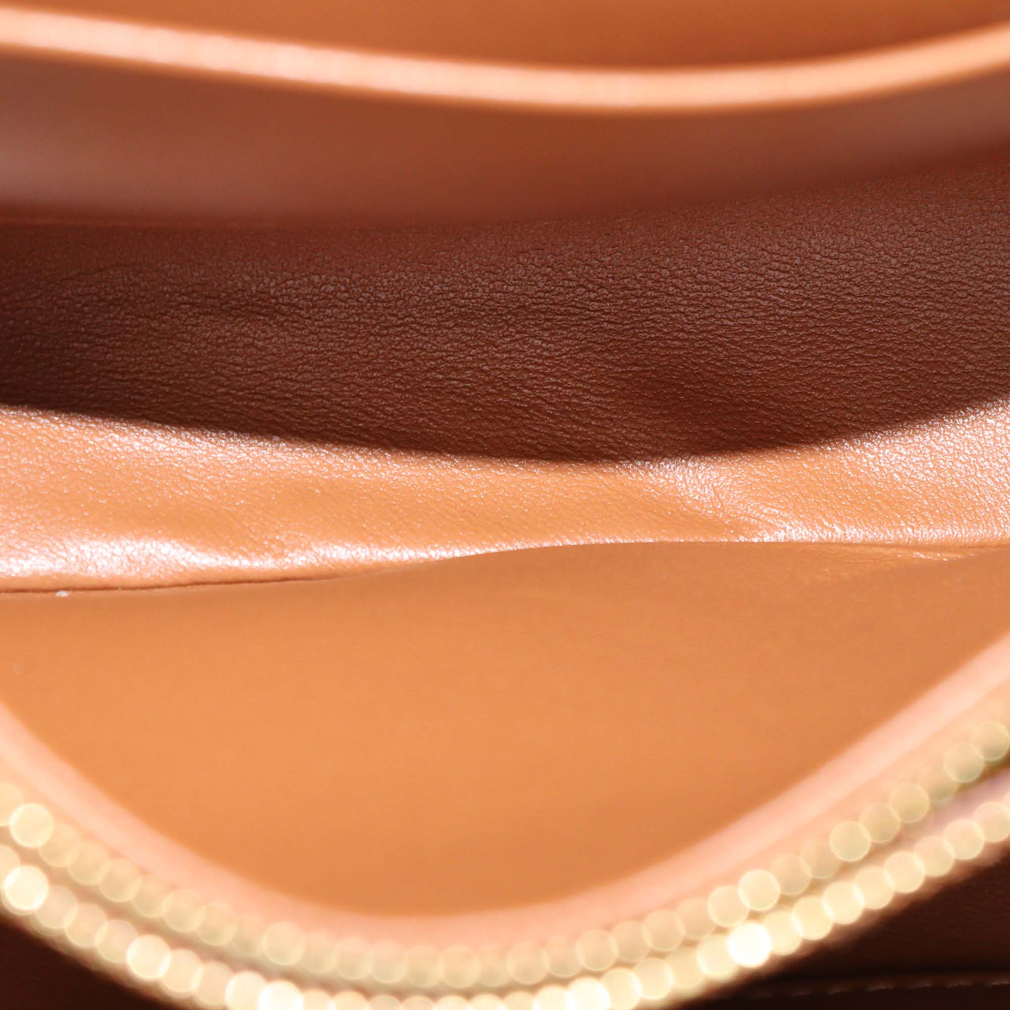 Celine Tan Leather Teen Nino Top Handle Bag