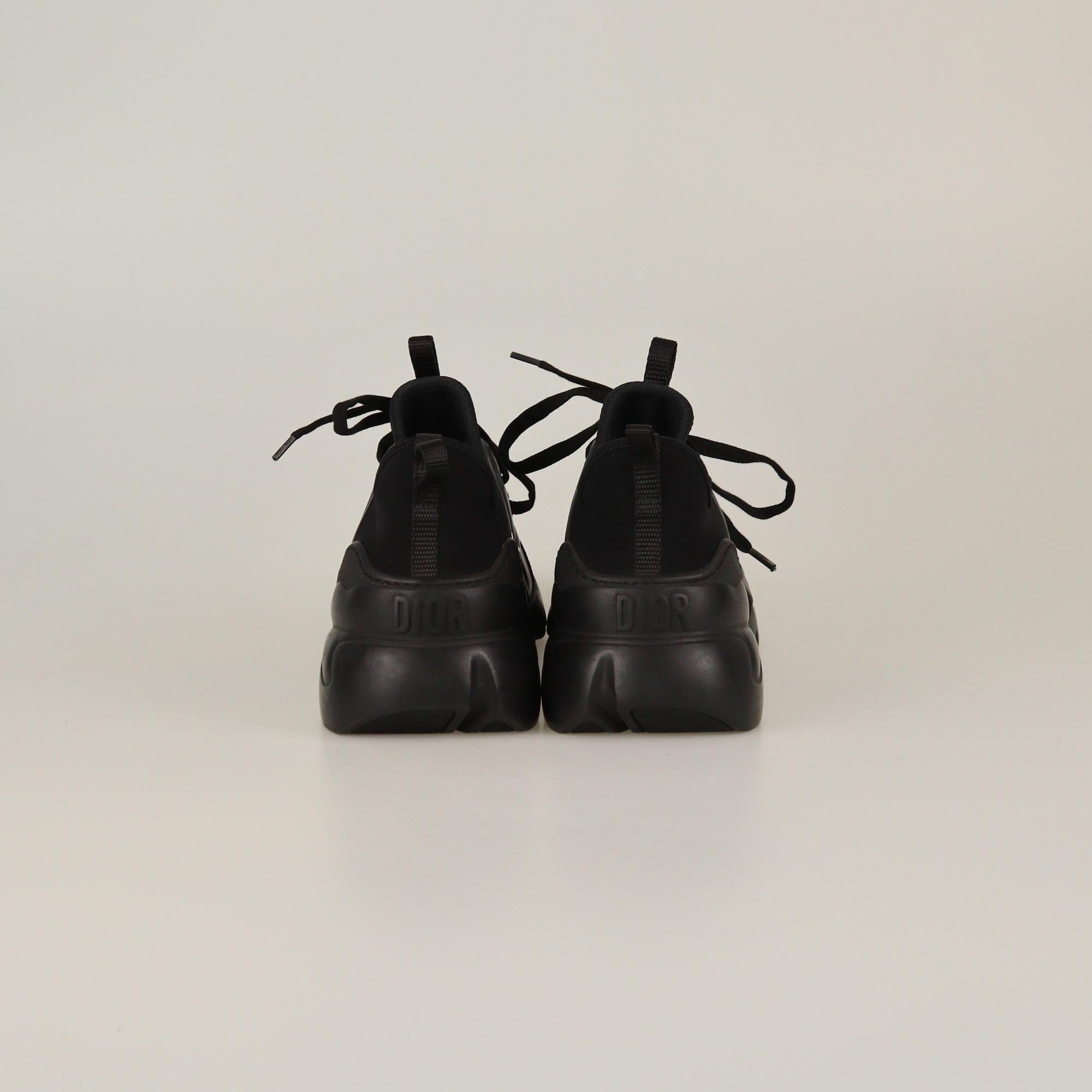 Christian Dior Black D Connect Sneakers Womens Christian Dior