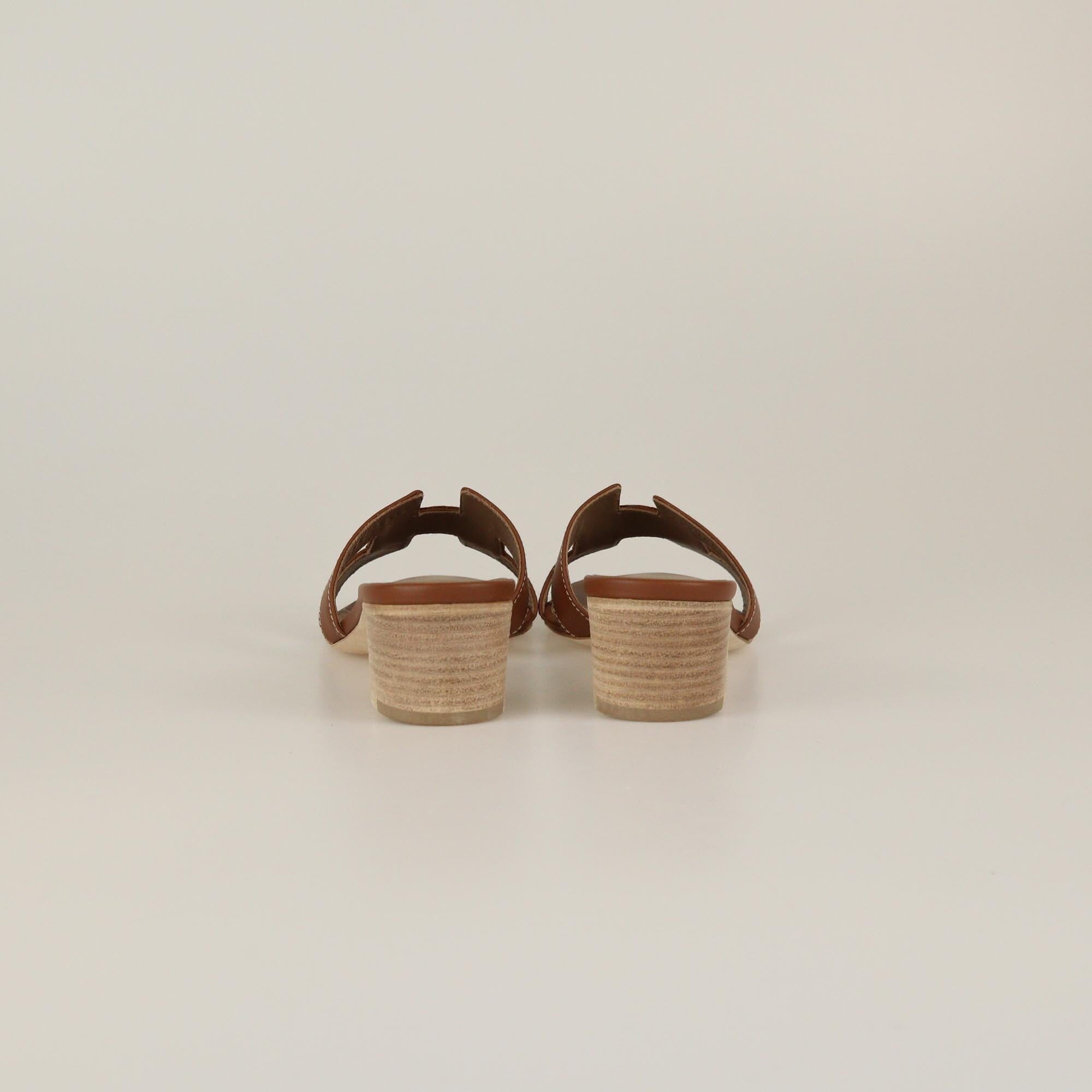 Hermes Gold Oasis Sandals Womens Hermes