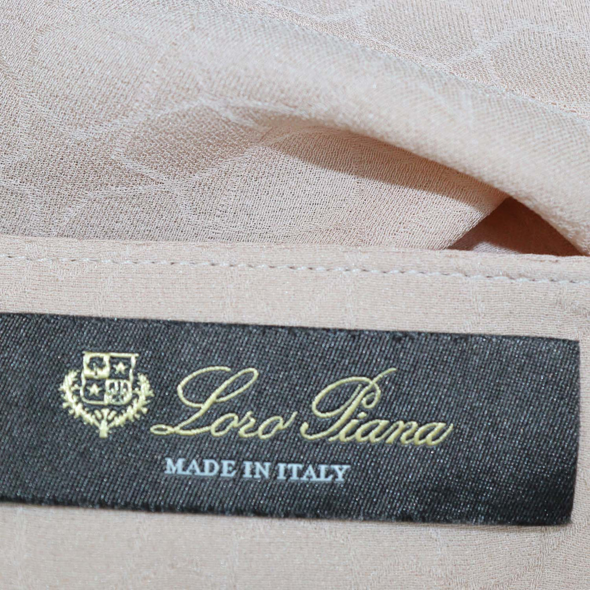 Loro Piana Beige Silk Ceramic Mandala Monika Maxi Skirt