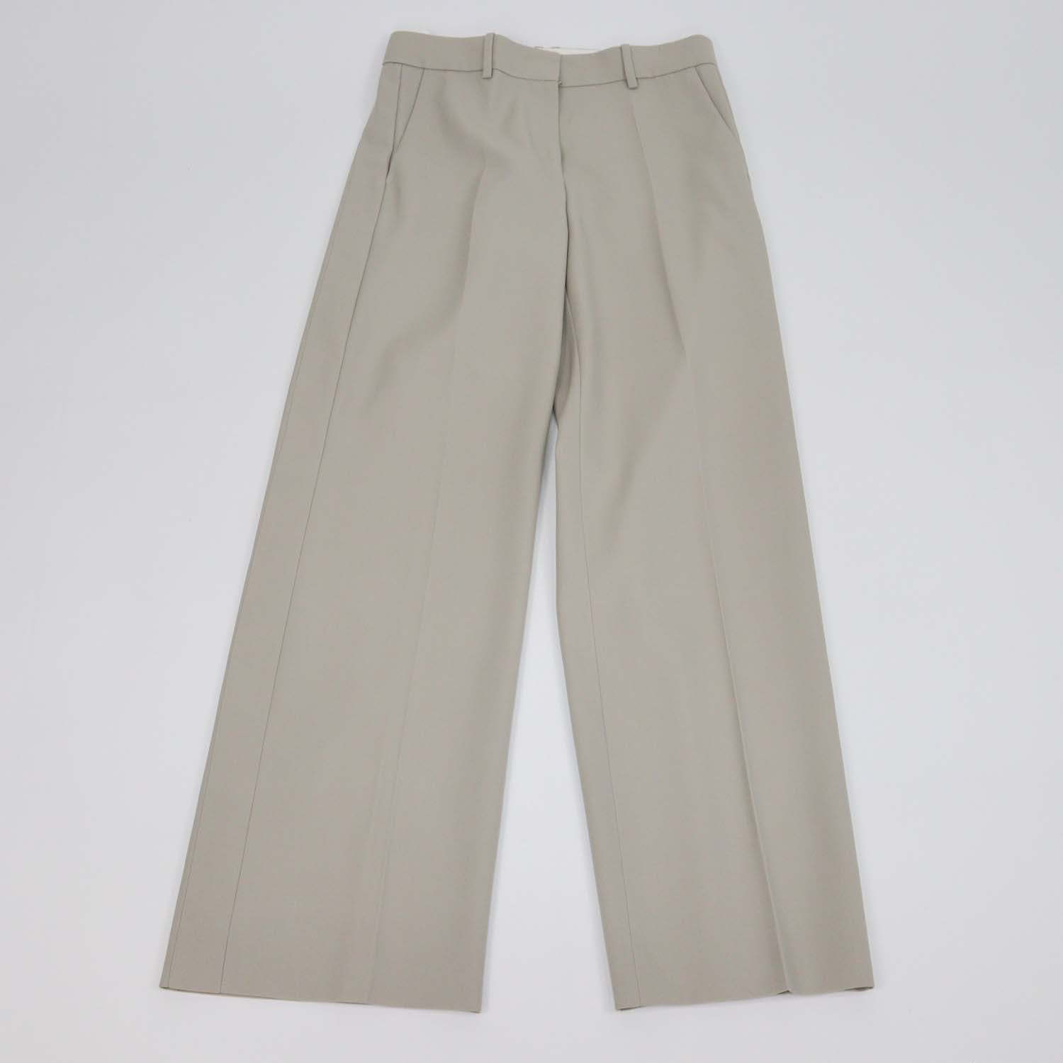 The Row Beige Wool Bremy Trousers
