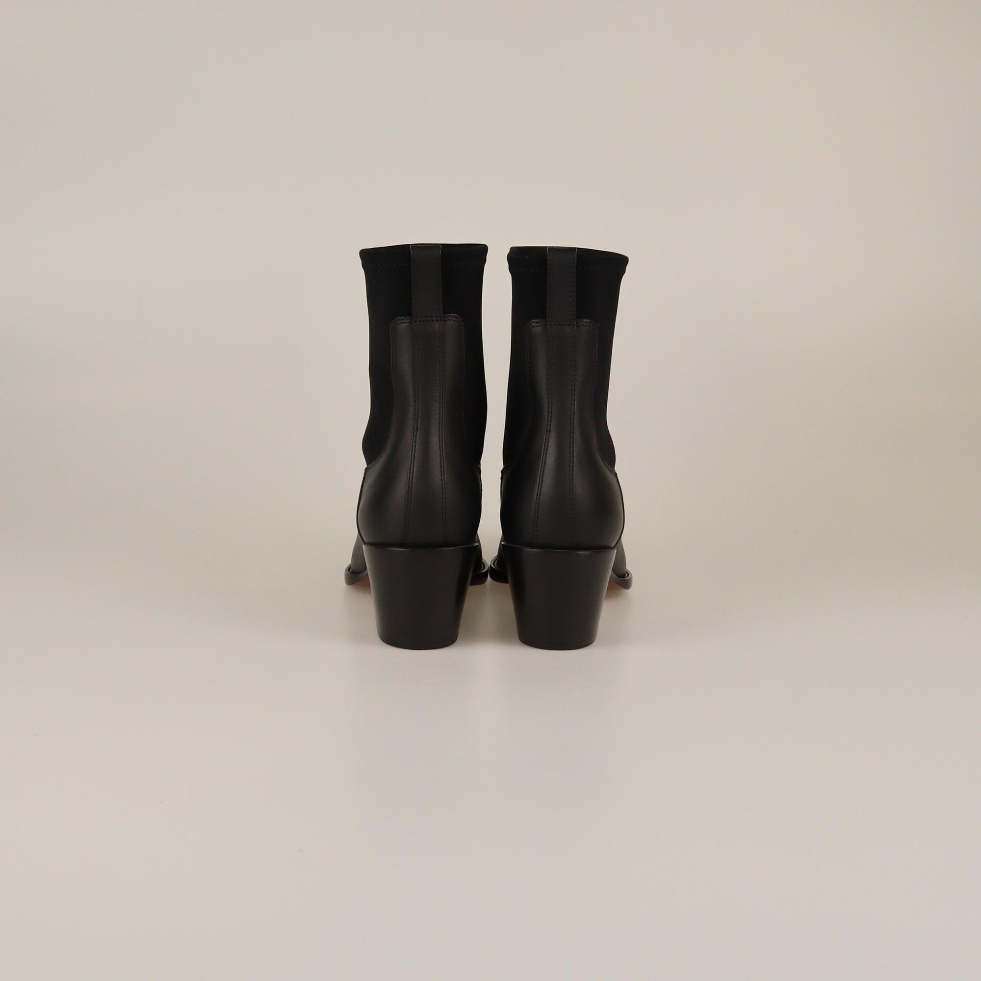 Christian Dior Black L.A Ankle Boots Womens Christian Dior