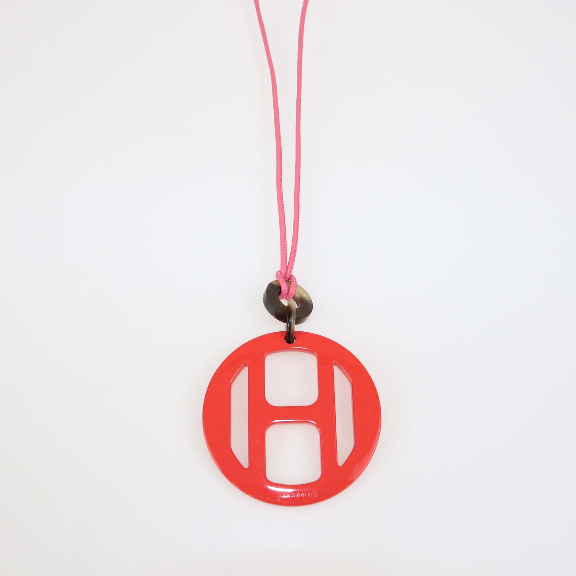 Herme Tropique H Equipe Nautique Pendant Necklace