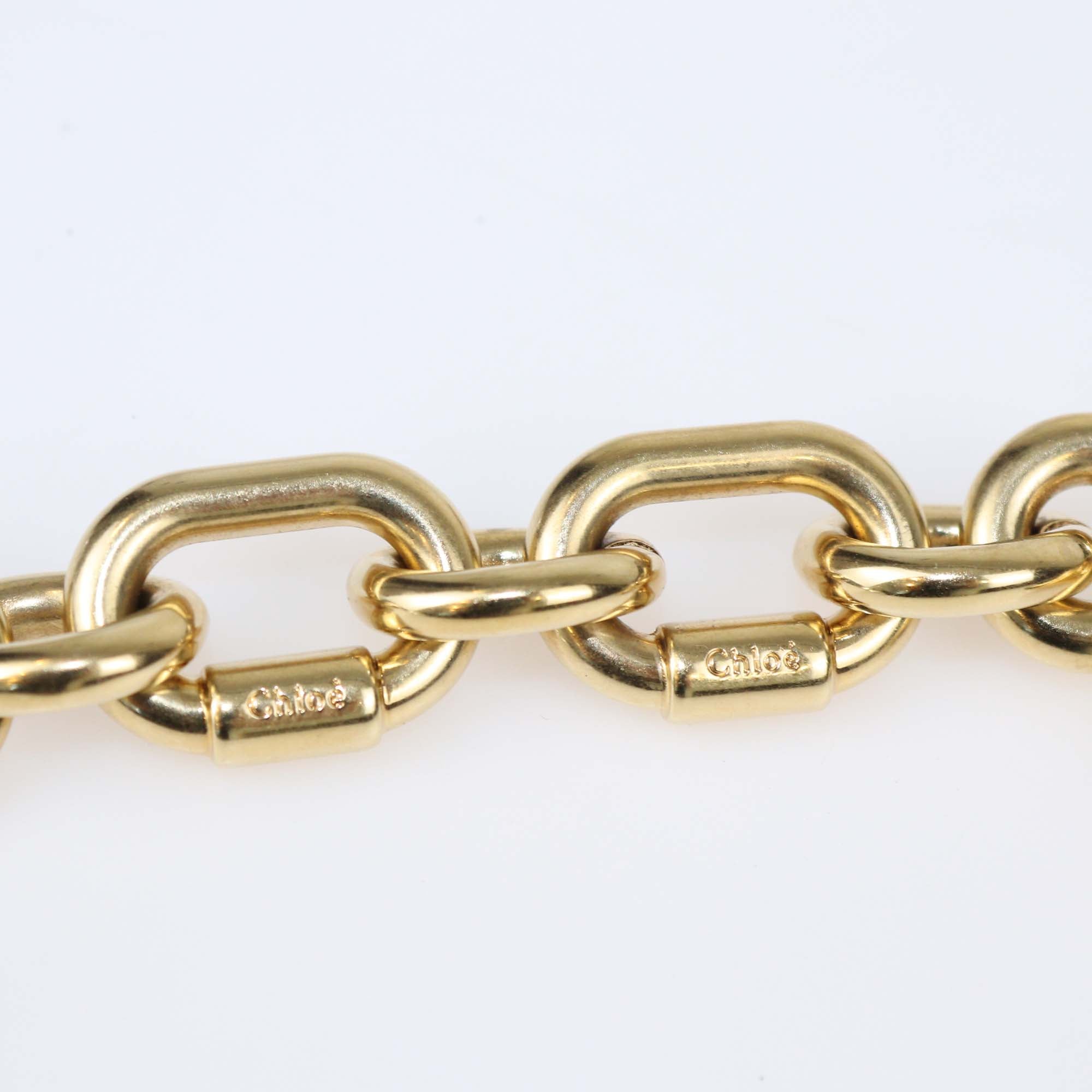 Chloe Beige/Black Fabric Bag Shoulder Strap