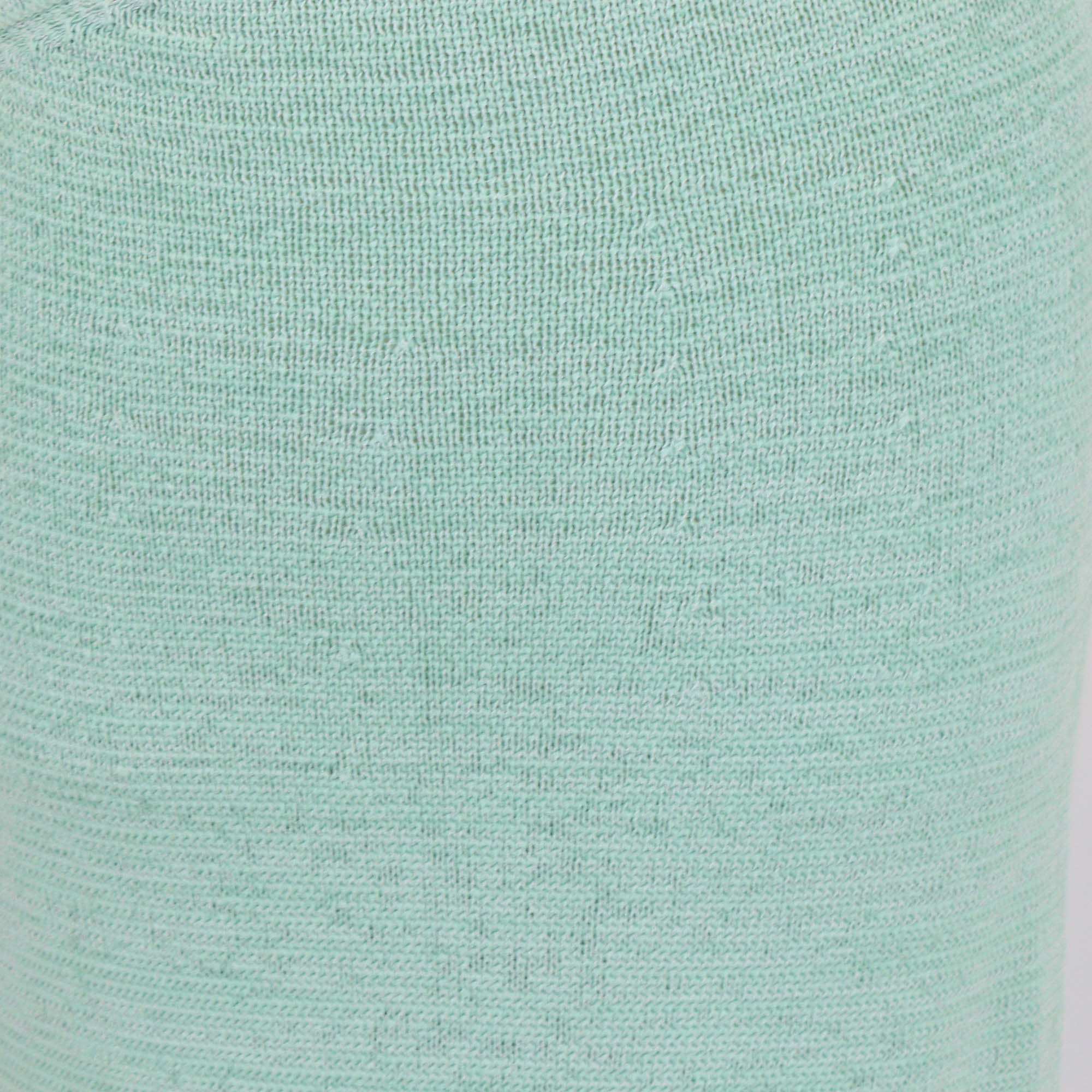 Cult Gaia Green Blend Cotton Knitted Chaya Cutout Detail Top & Skirt Set