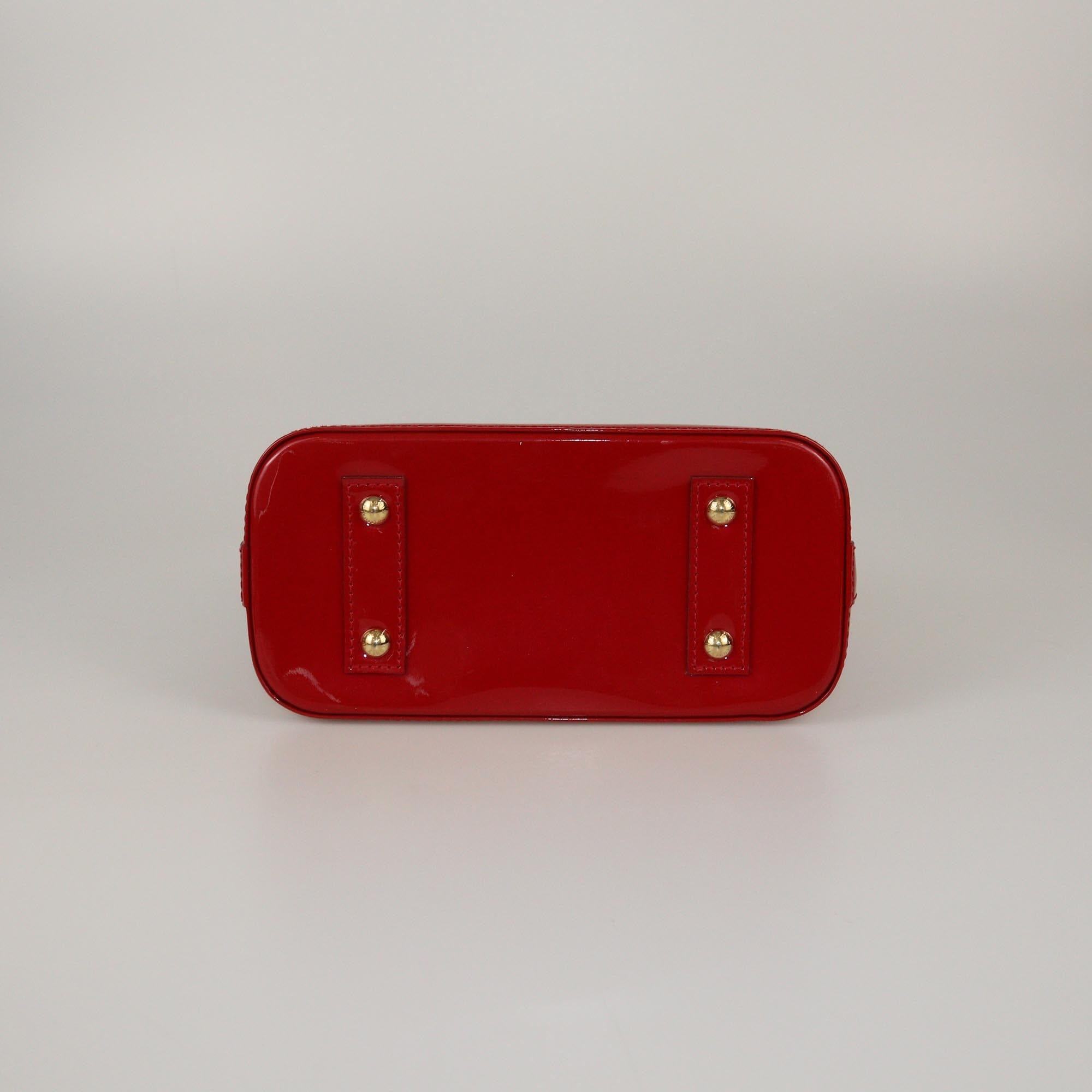 Louis Vuitton Indian Rose Monogram Vernis Alma BB Bag Womens Louis Vuitton