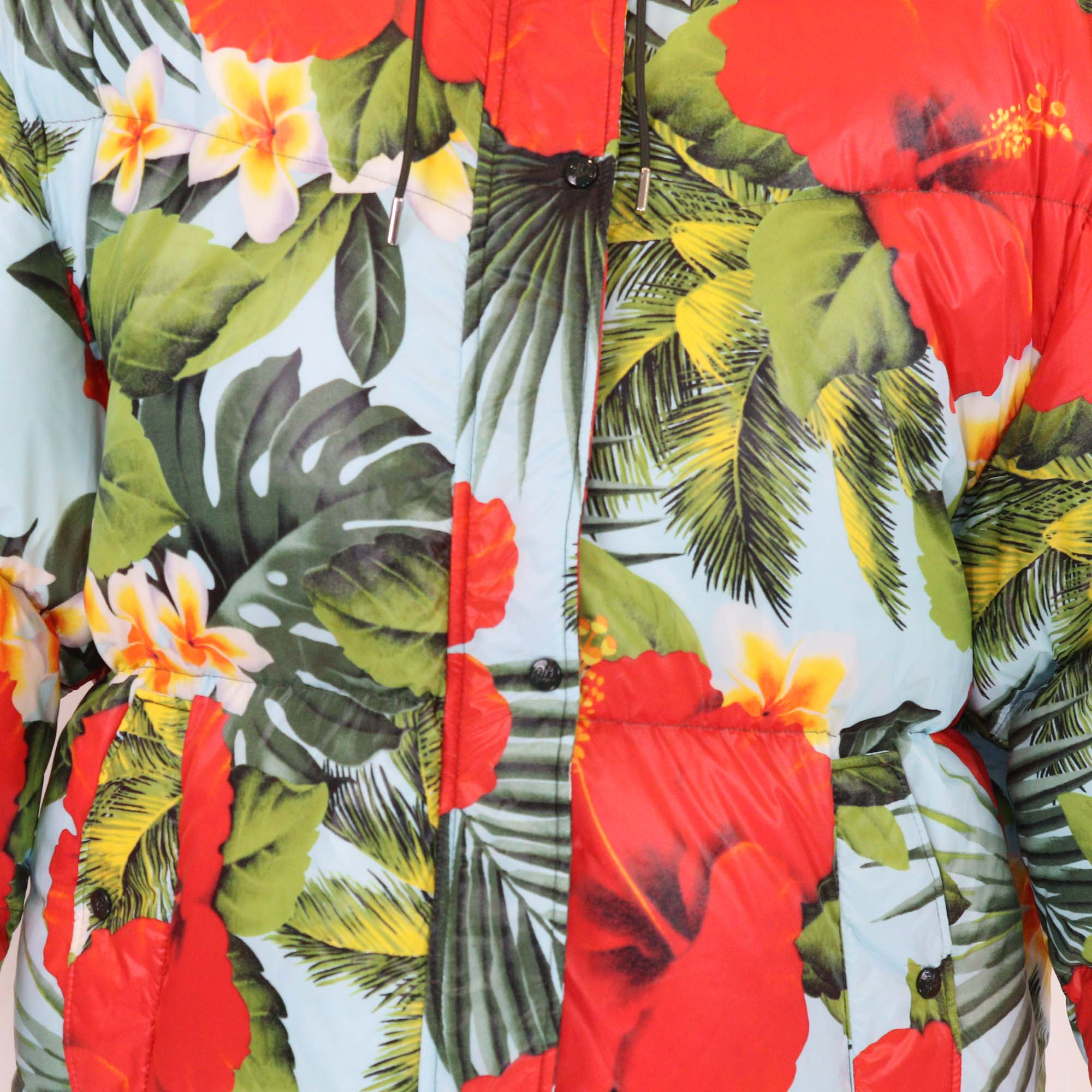 Moncler Richard Quinn Multicolor Mary Floral Puffer Jacket