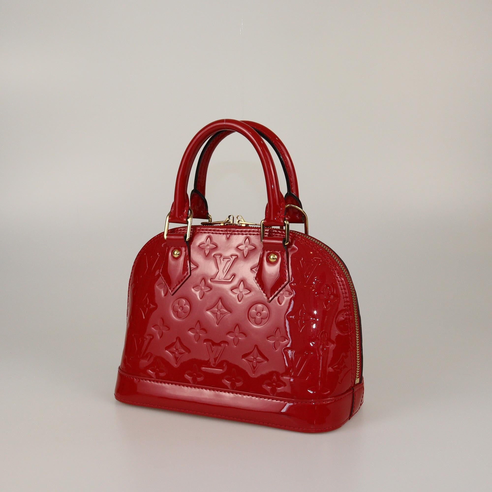 Louis Vuitton Indian Rose Monogram Vernis Alma BB Bag Womens Louis Vuitton