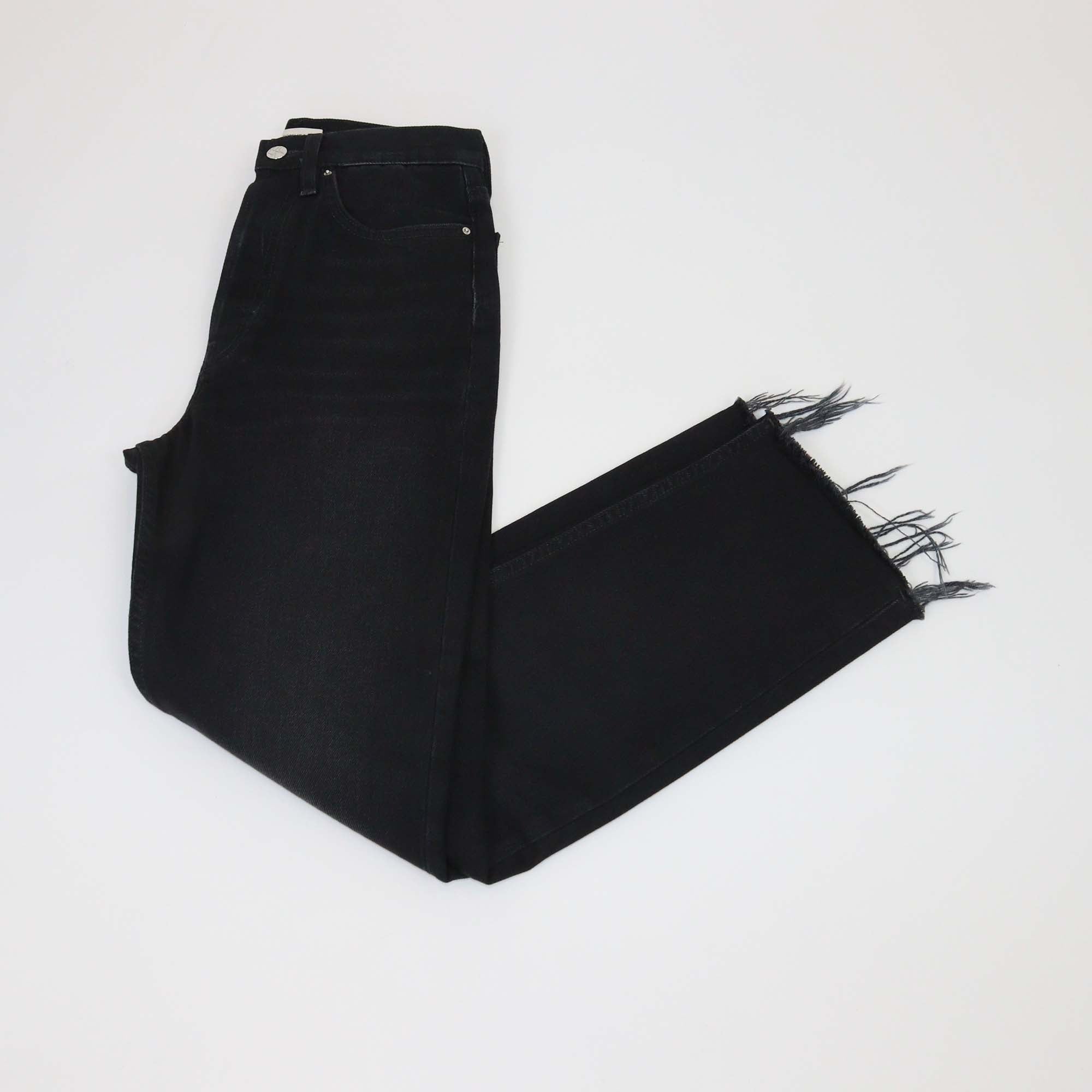 Toteme Black Denim Classic Cut Pants