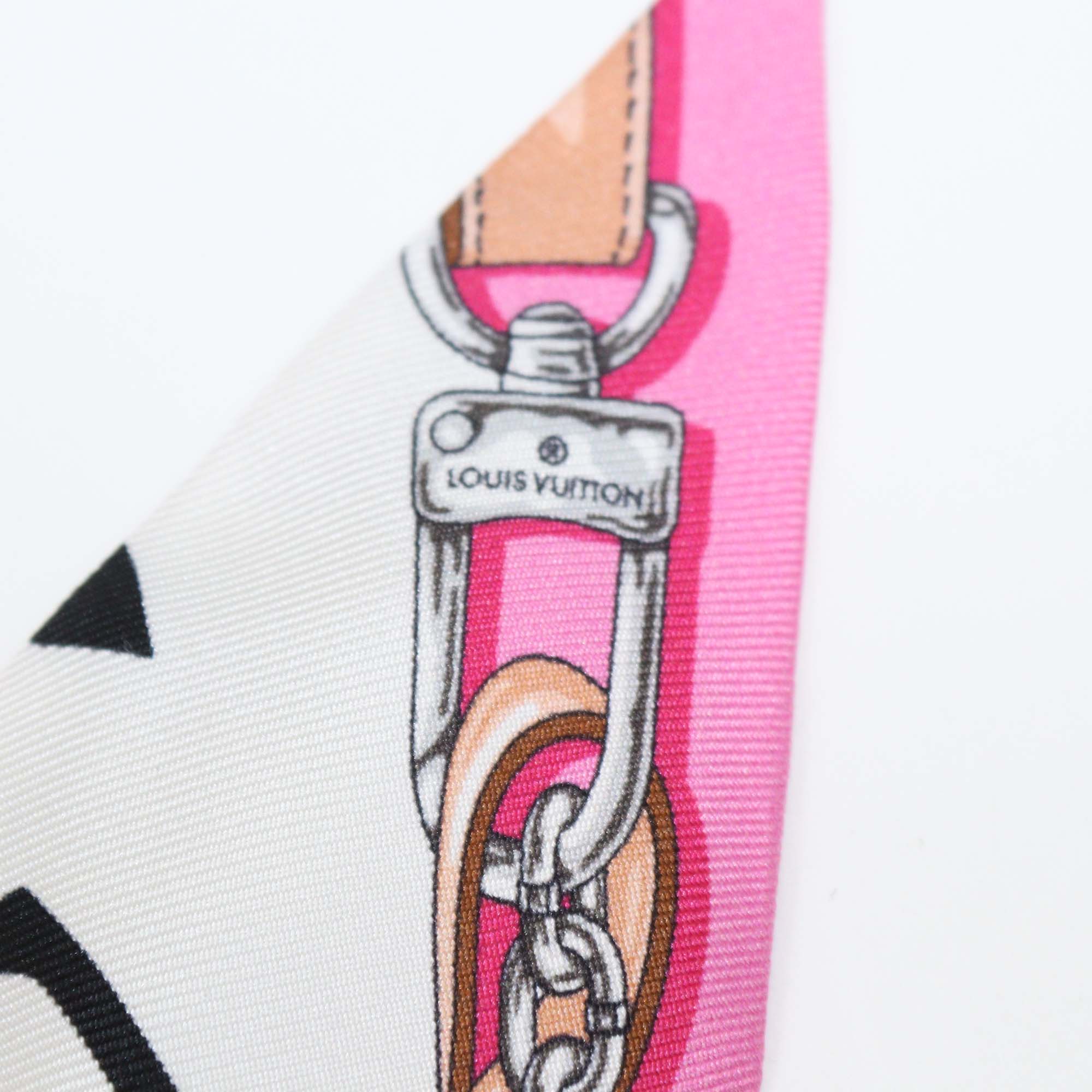 Louis Vuitton Multicolor Silk Ultimate Monogram BB Bandeau