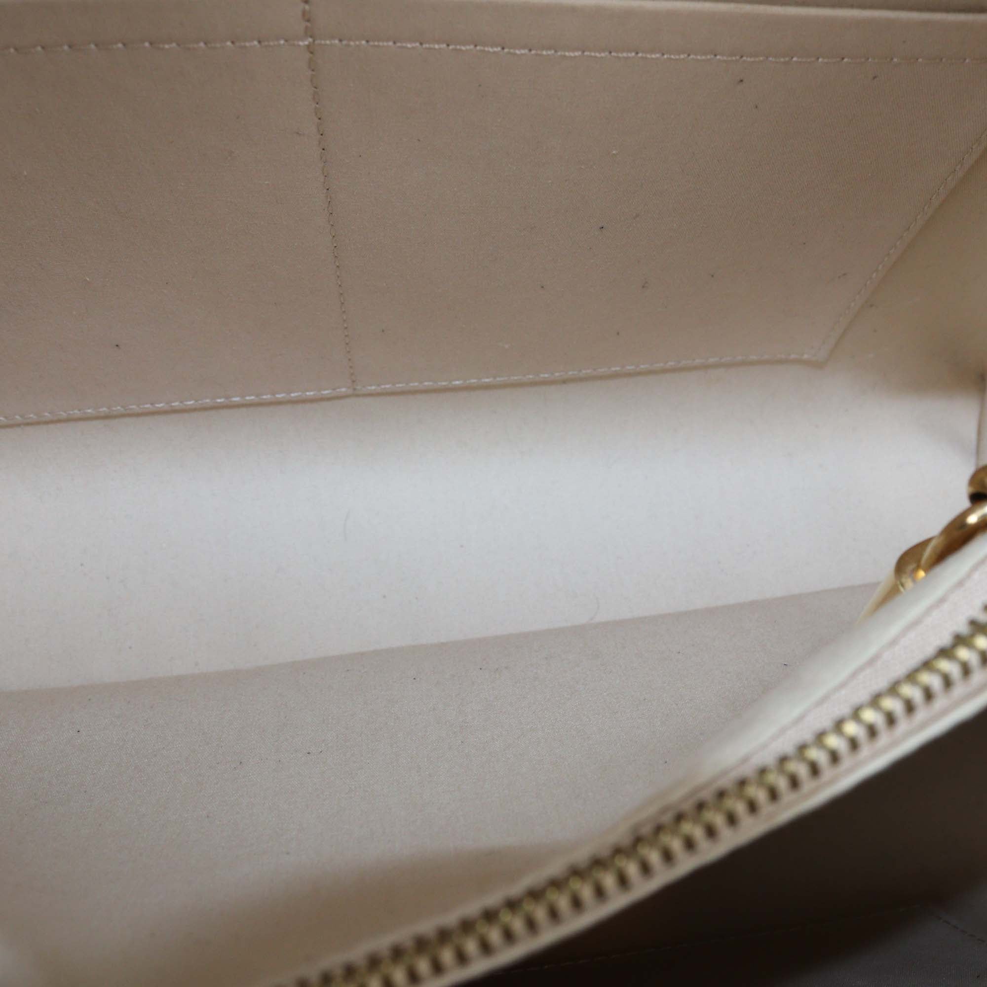 Louis Vuitton Dune Monogram Vernis Montaigne MM Bag