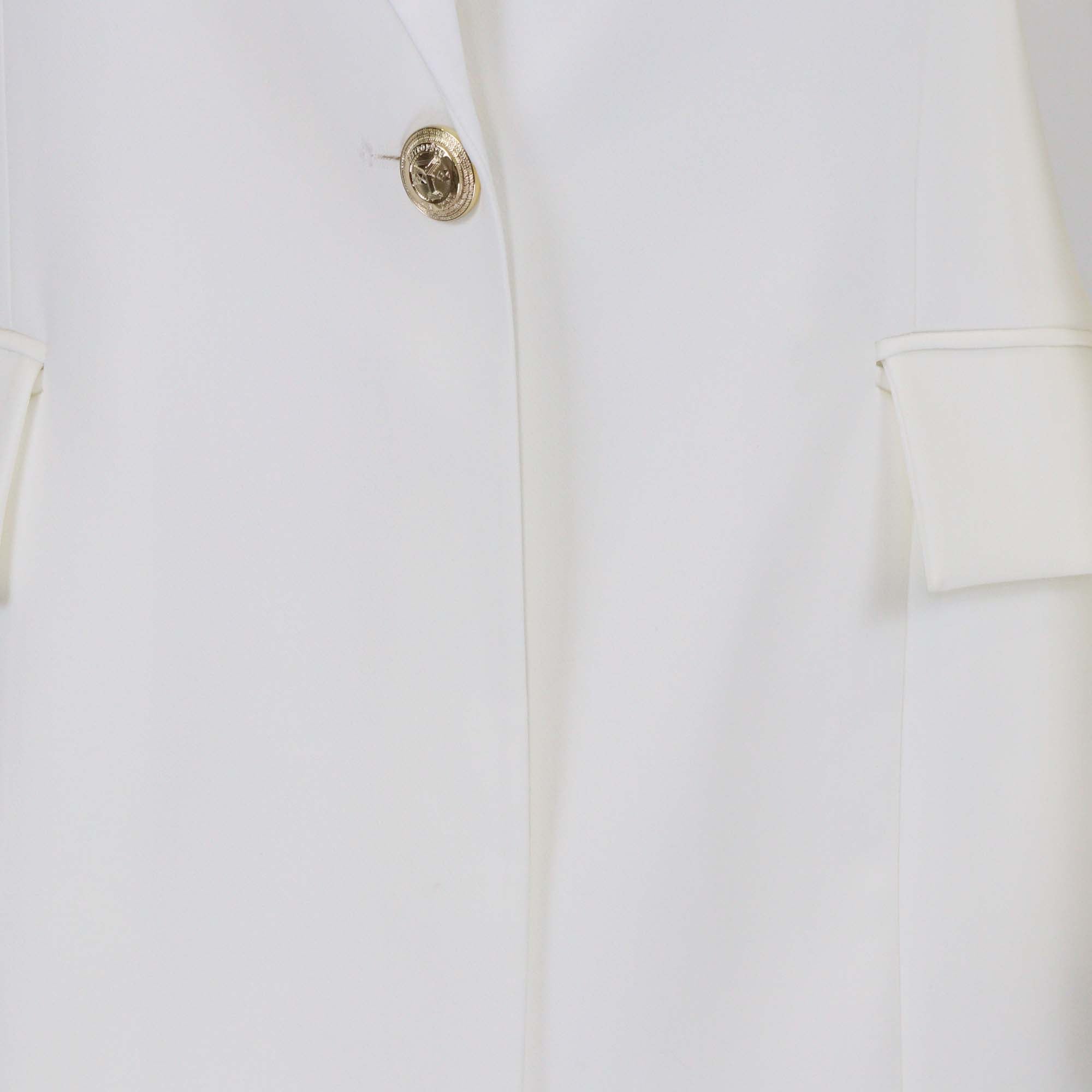 Retrofete White Single Breasted Kristen Blazer