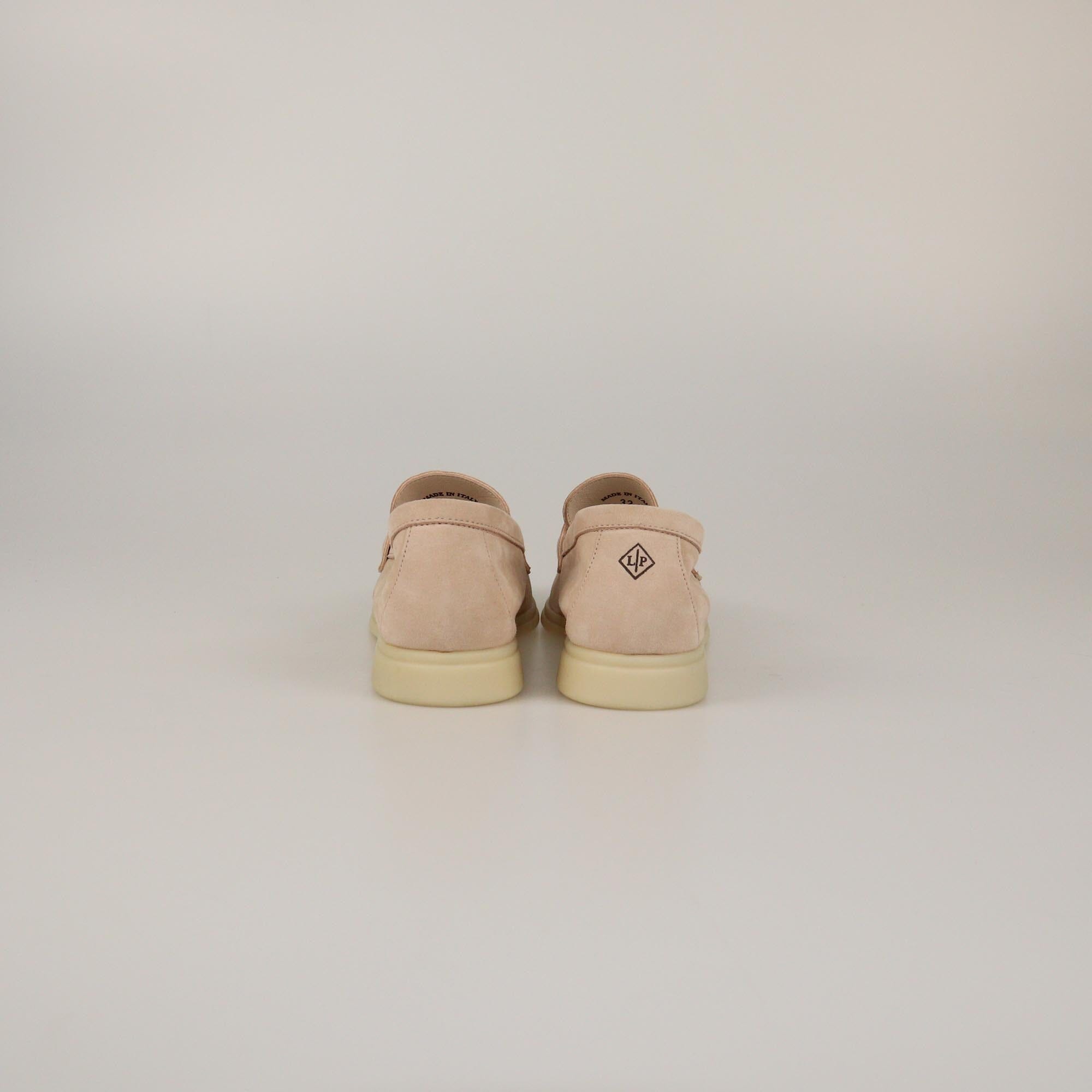 Loro Piana Strawberry Frosting Kid Summer Walk Charm Loafers Womens Loro Piana