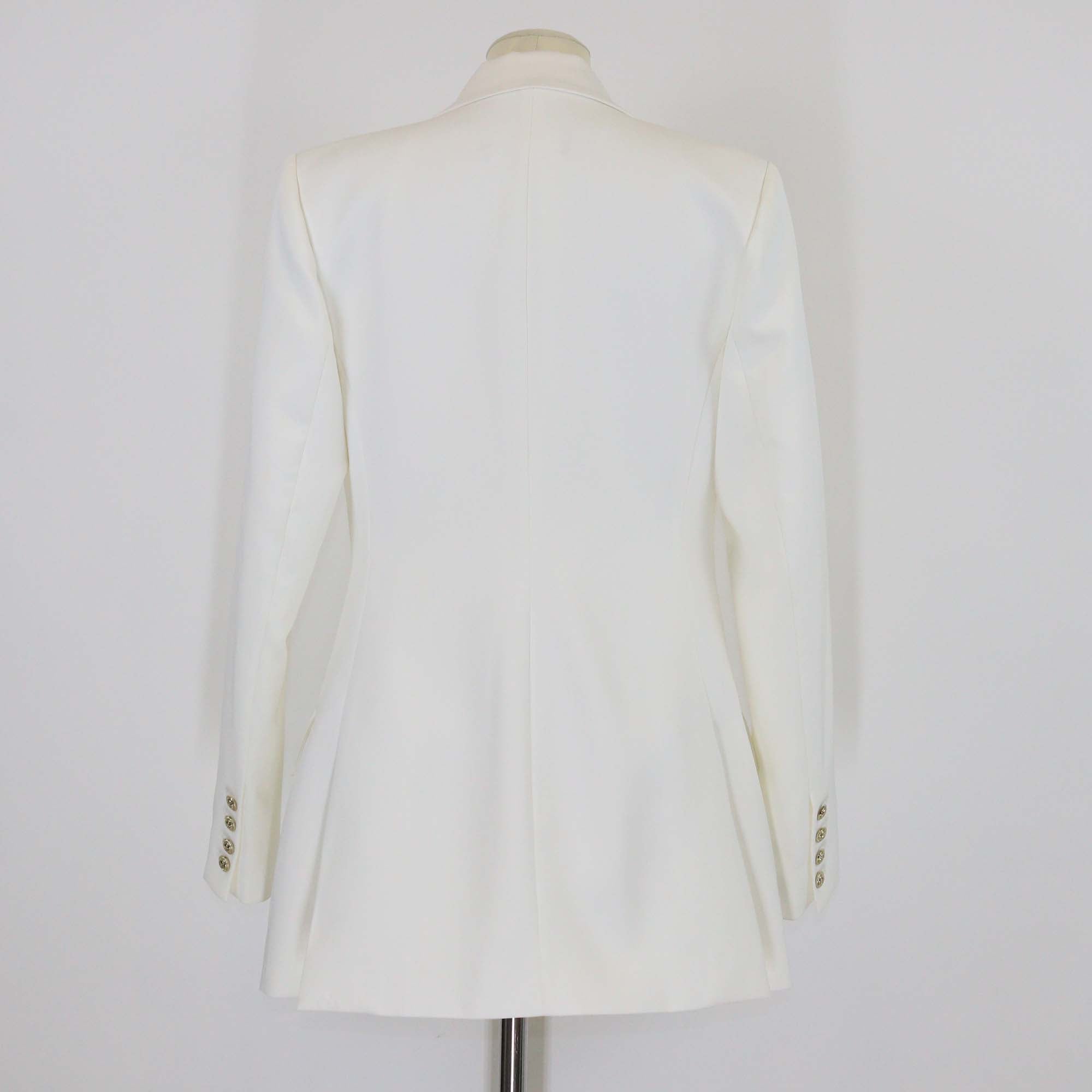 Retrofete White Single Breasted Kristen Blazer