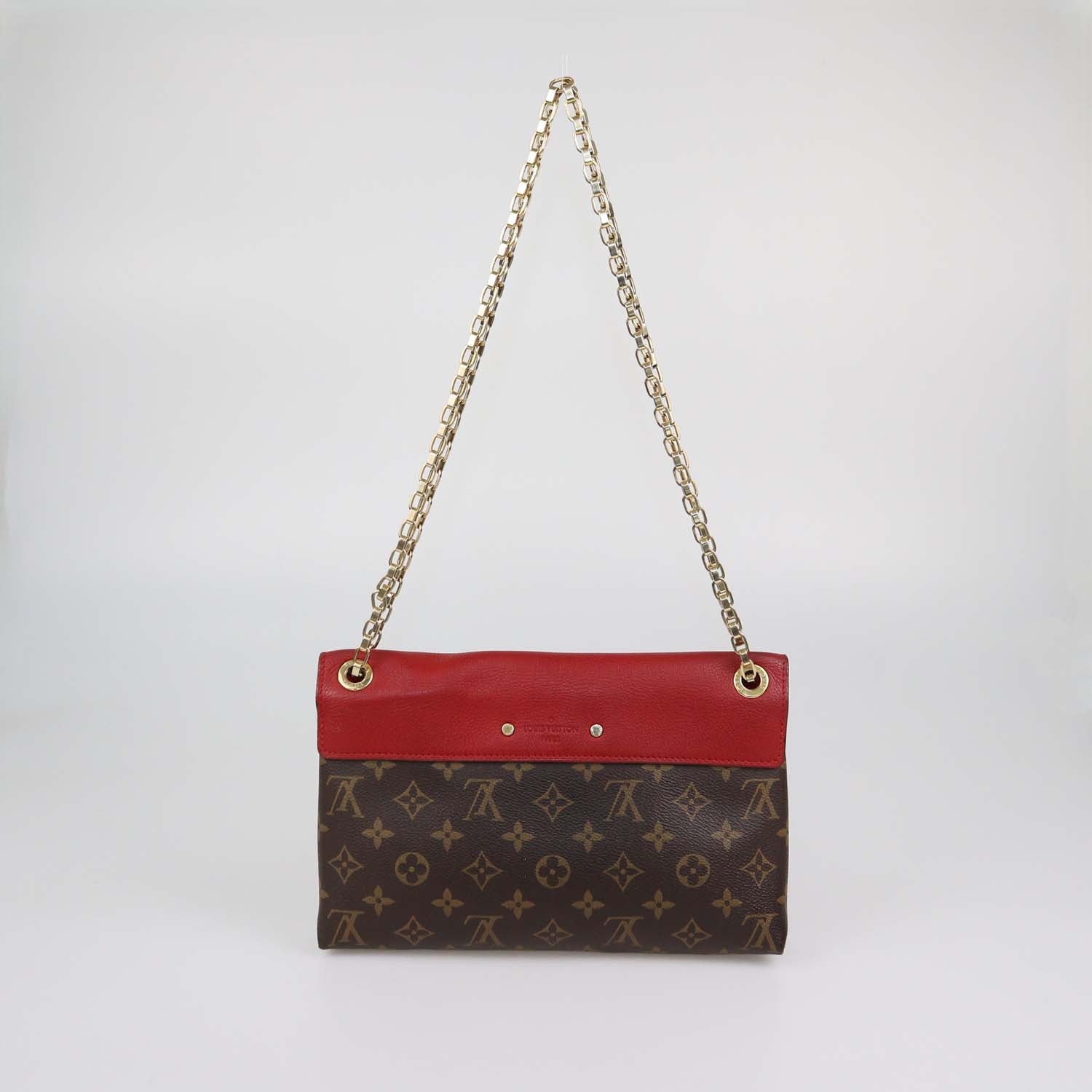 Louis Vuitton Cerise Monogram Canvas Pallas Chain Bag