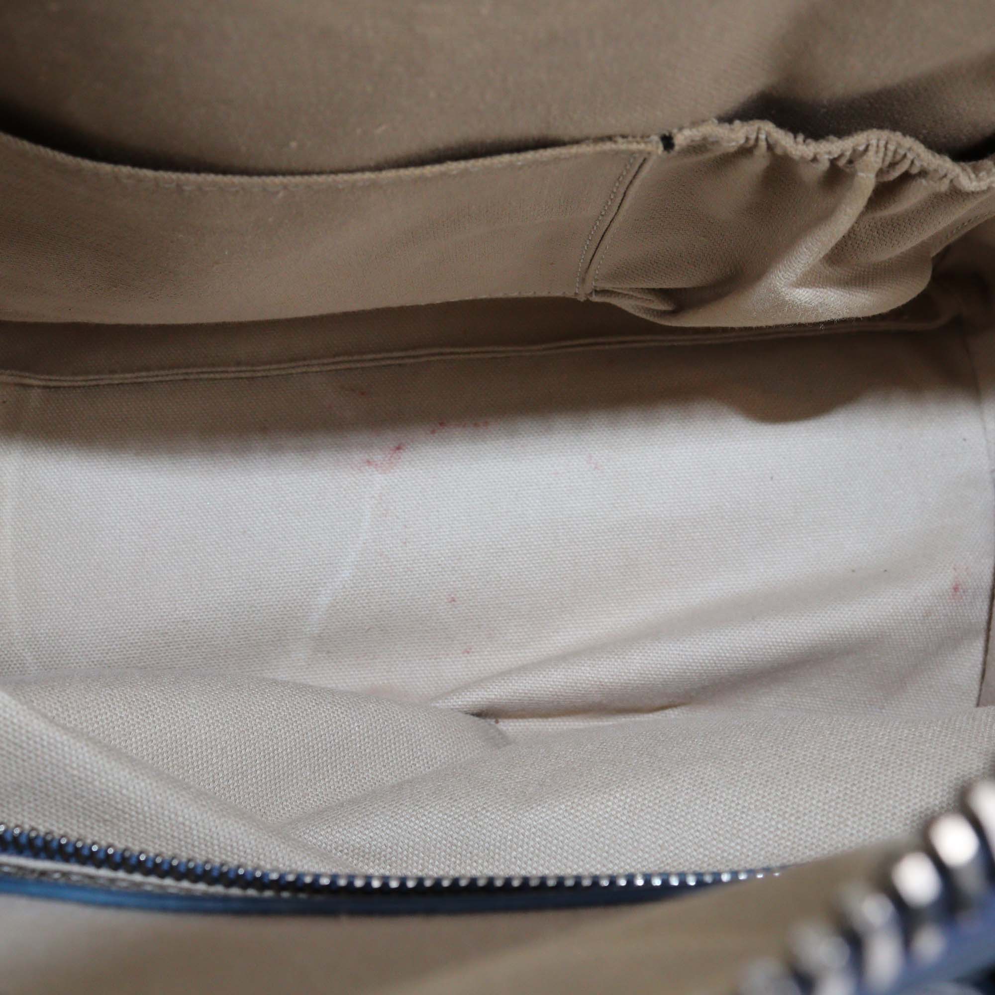 Givenchy Blue Leather Small Antigona Satchel