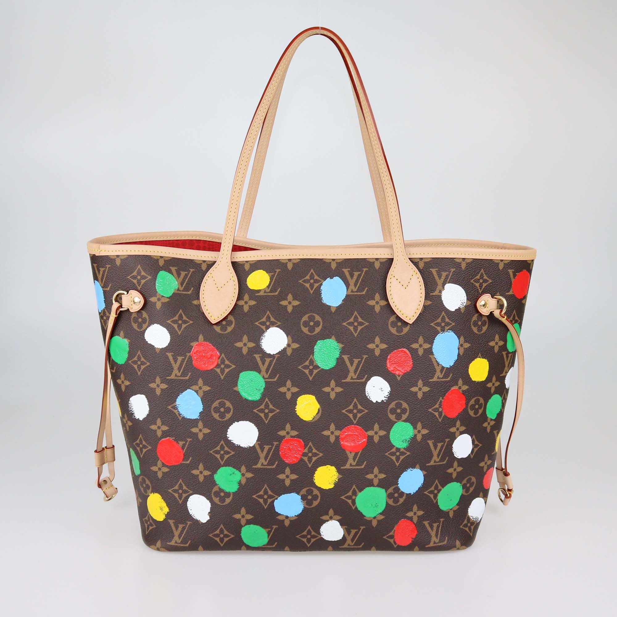 Louis Vuitton x Yayoi Kusama Monogram Painted Dots Canvas Neverfull MM Bag