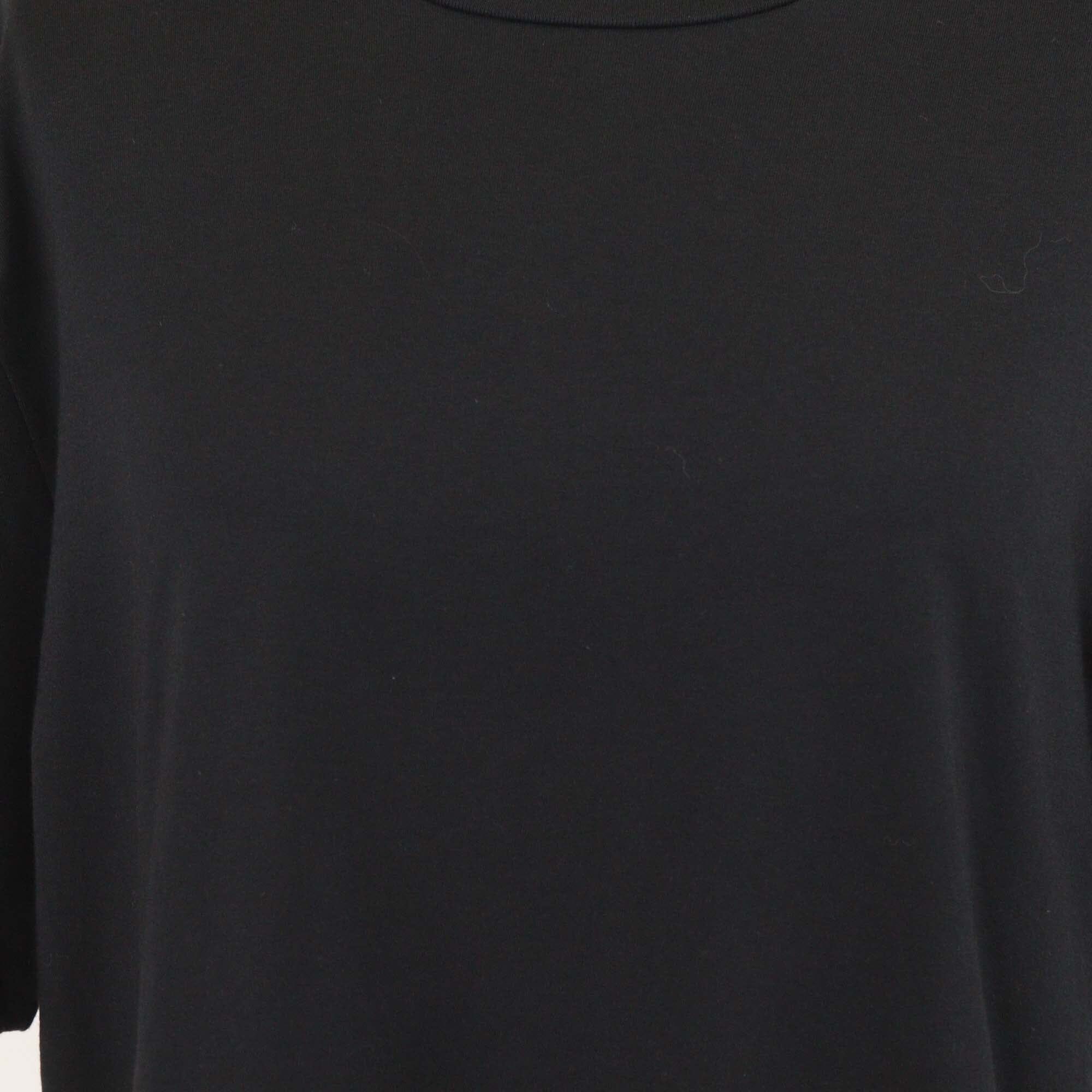 The Row Black Luke Short Sleeve T-Shirt Mens The Row
