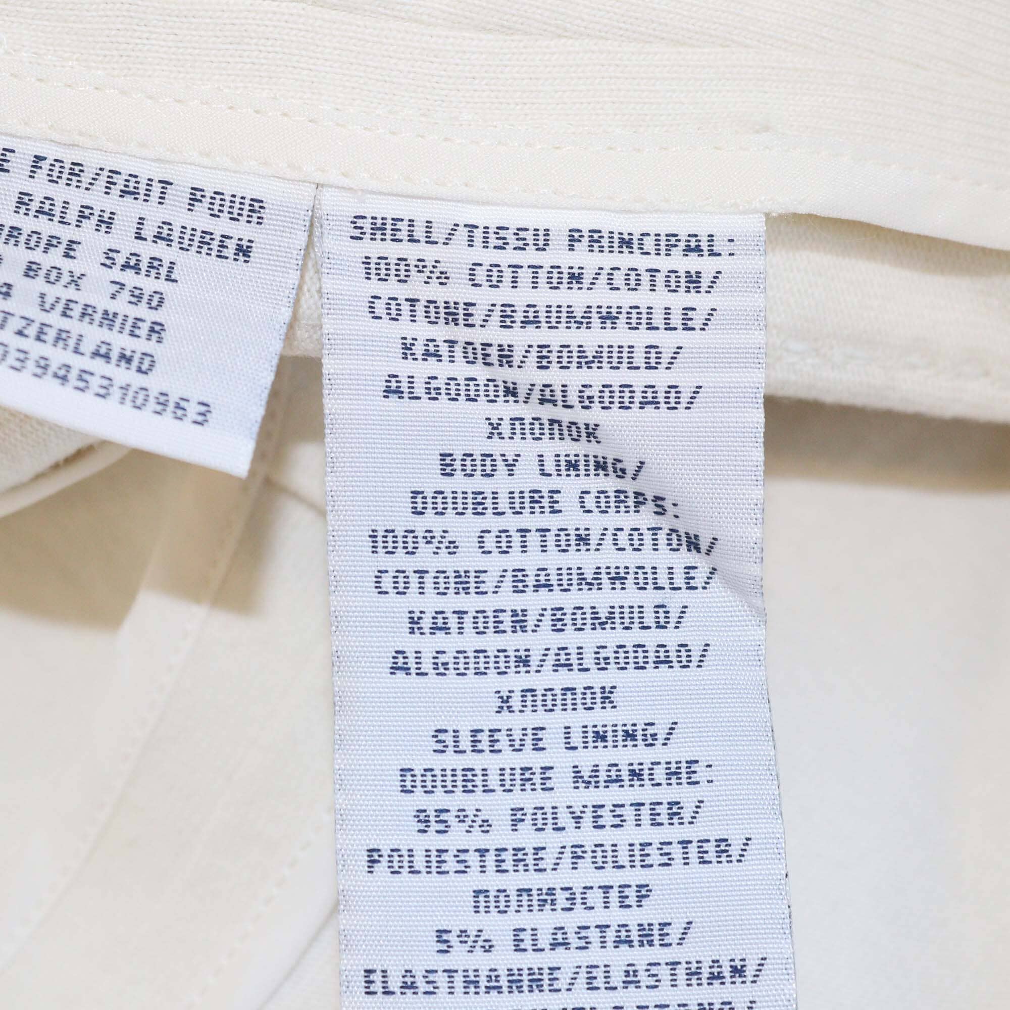 Ralph Lauren Cream Crest Embroidered Blazer Womens Ralph Lauren