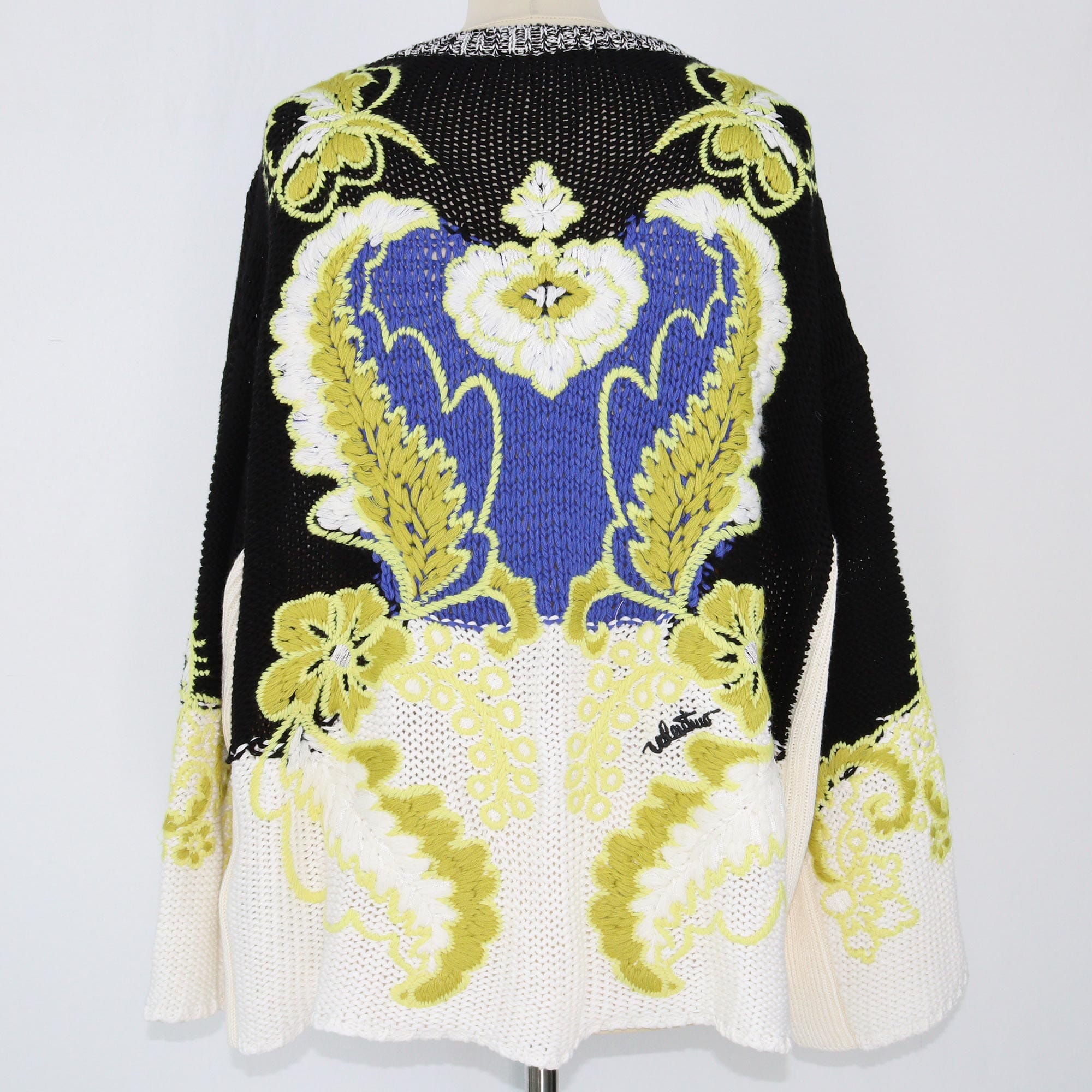 Valentino Multicolor Arazzo Floral Jersey Tunic Clothing Valentino