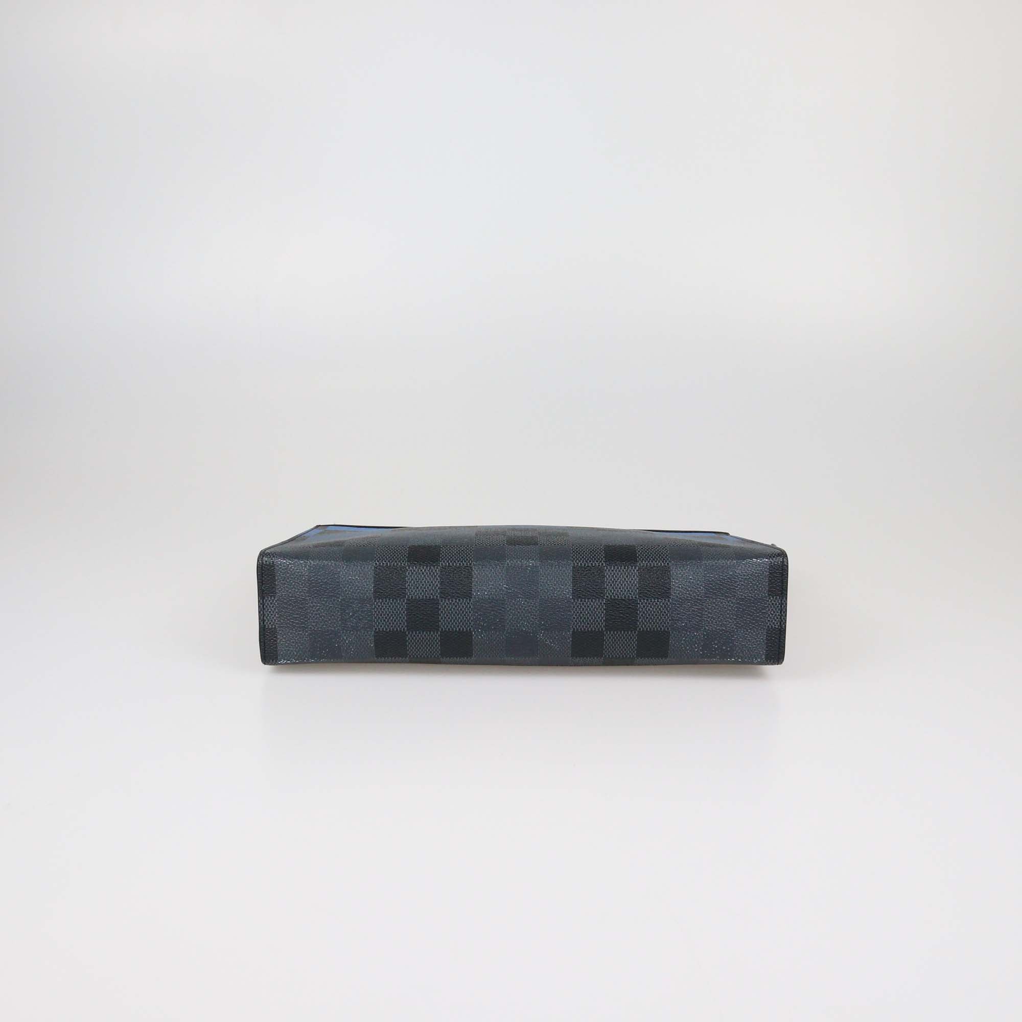 Louis Vuitton Blue Damier Graphite Giant Pixel Pochette Voyage MM