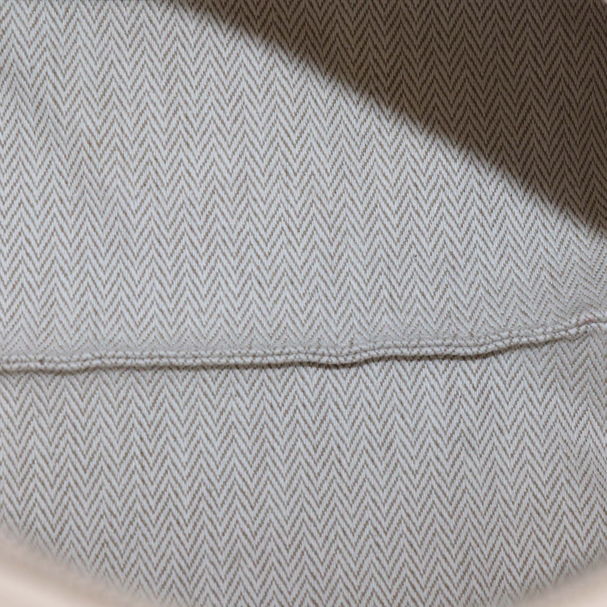 Hermes Naturel Canvas Small Bride-a-Brac Case